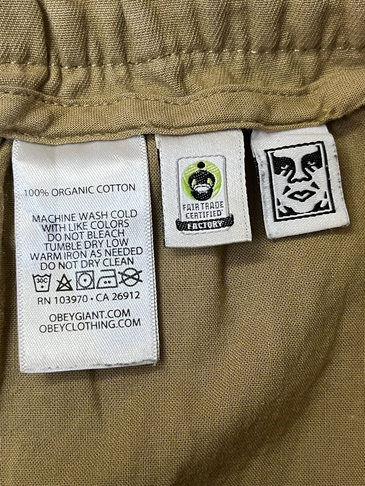 Obey OBEY CHINOS DRAWSTRING WAIST PANT Size US 37 - 19 Thumbnail