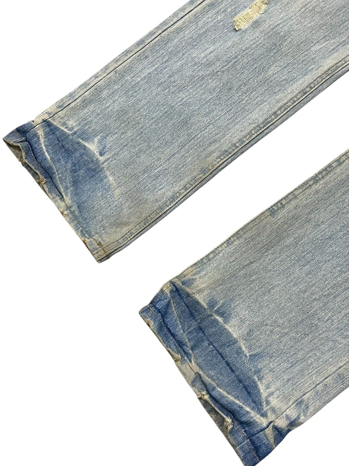 Hysteric Glamour Hysteric Glamour Style I ❤️ Surf Patched Muddy Wash Jeans Size US 32 / EU 48 - 5 Thumbnail