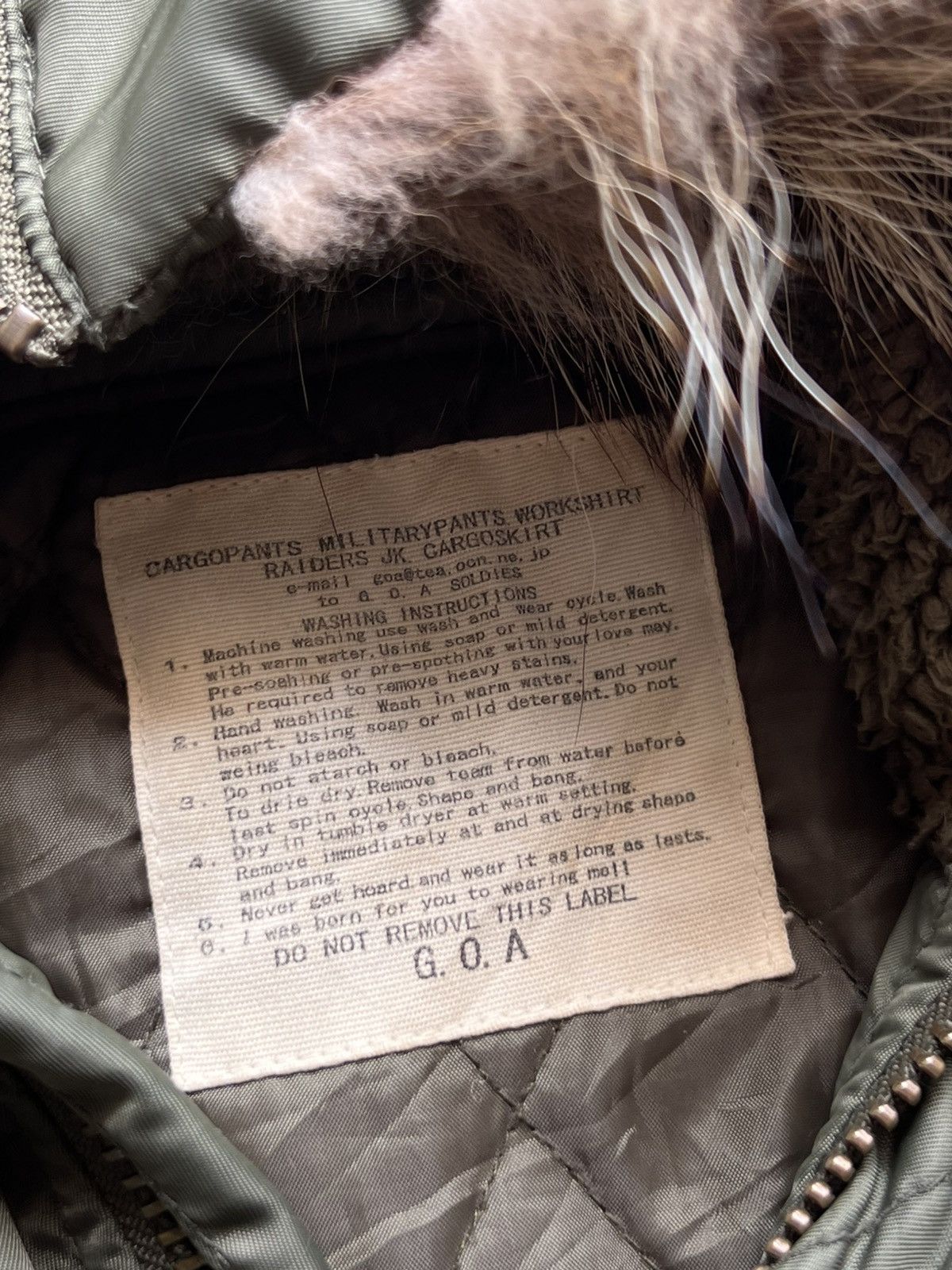 GOA 2000s GOA - Apocalypse Style Fur Hoodie Bomber Jacket Size US S / EU 44-46 / 1 - 3 Thumbnail