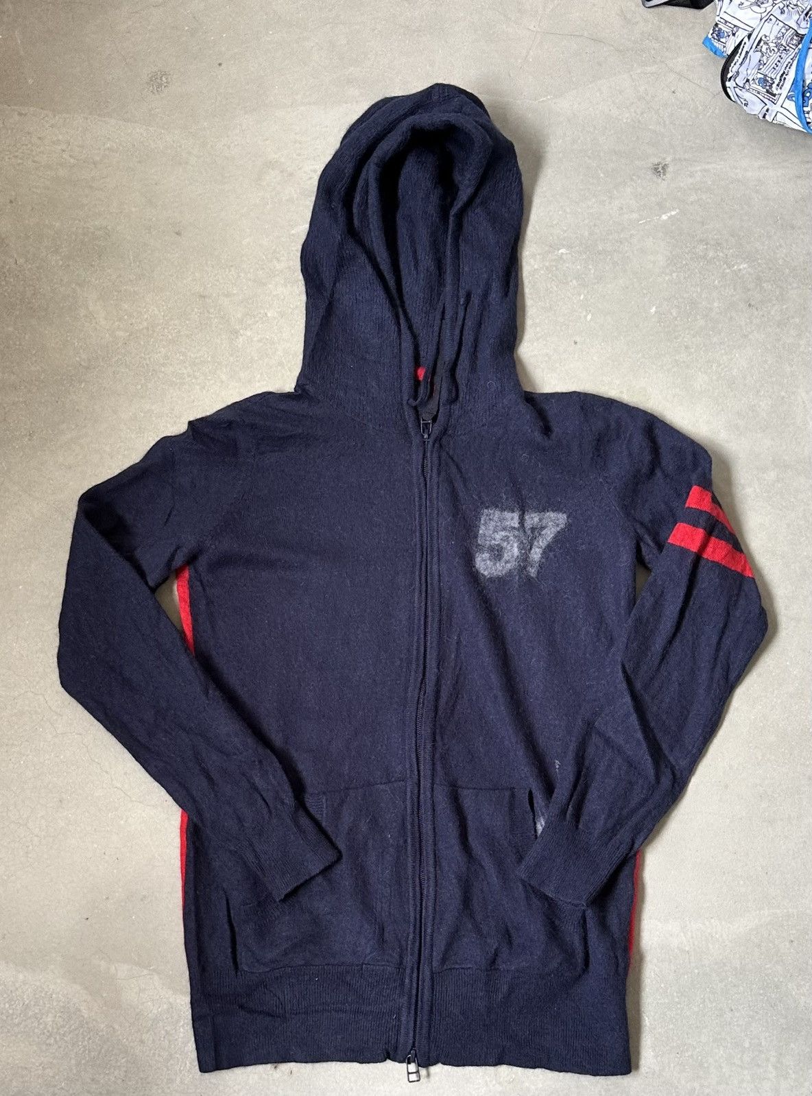 Japanese Brand GRACIOUS WOOL HOODIE Size US S / EU 44-46 / 1 - 1 Thumbnail