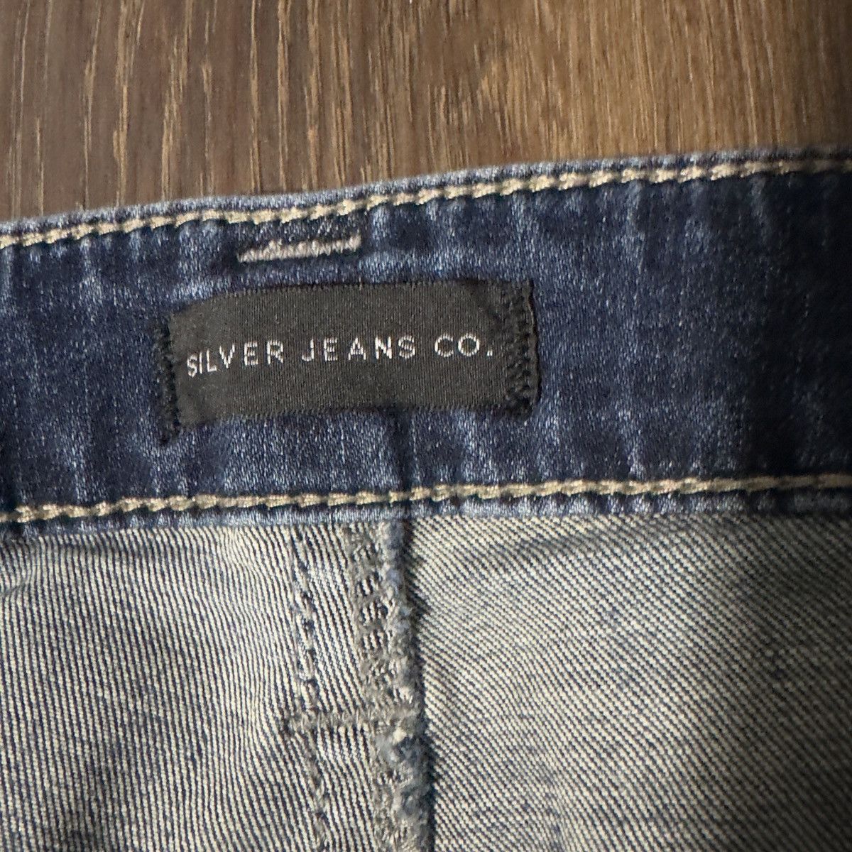 Silver Jeans Co. Men’s Silver Jeans Co “Eddie” Relaxed Fit Tapered Leg 34/32 Size US 34 / EU 50 - 2 Thumbnail