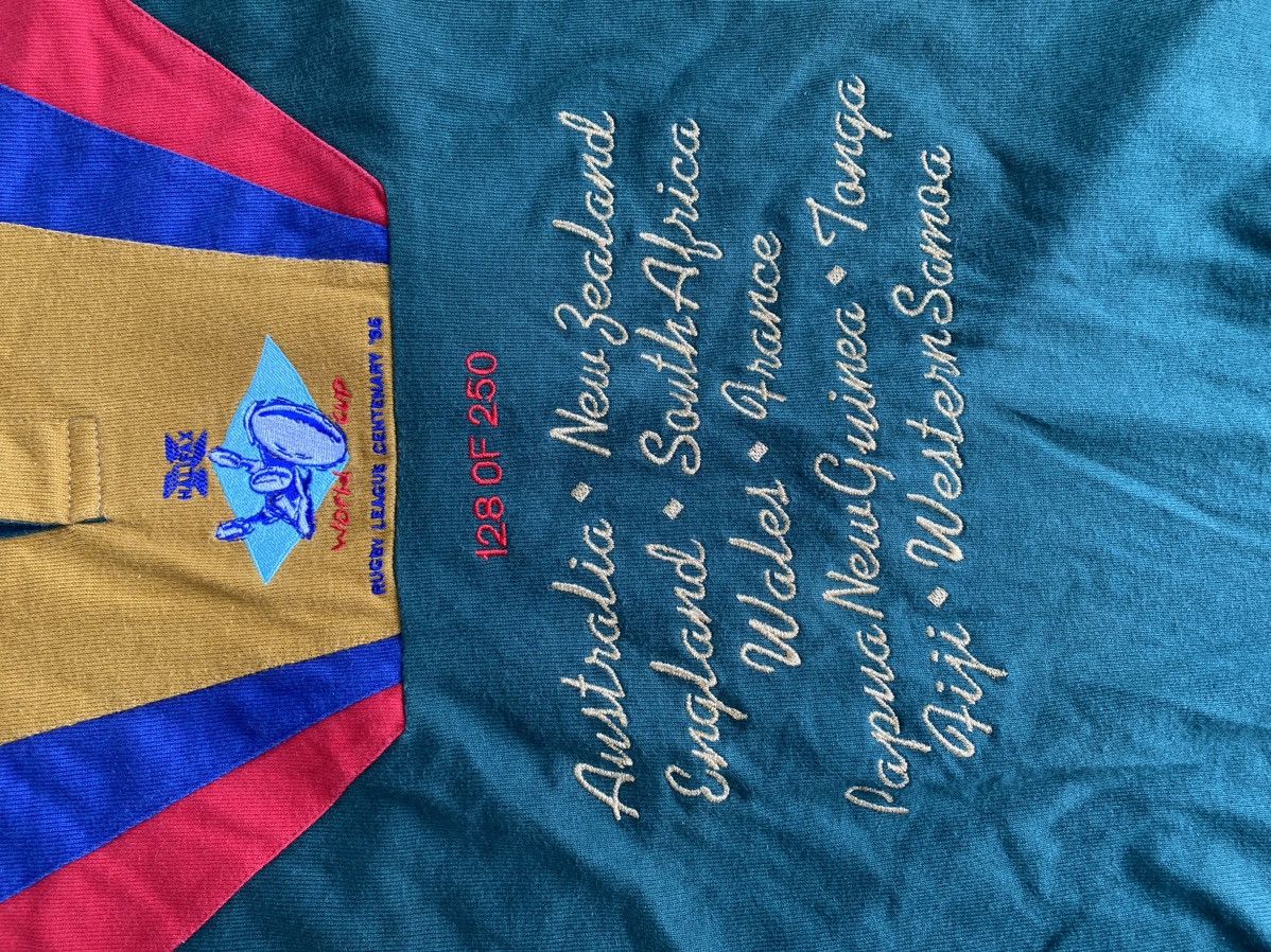 Canterbury of New Zealand Canterbury Rugby League World Cup 95 Jersey 128/250 Size US L / EU 52-54 / 3 - 6 Thumbnail