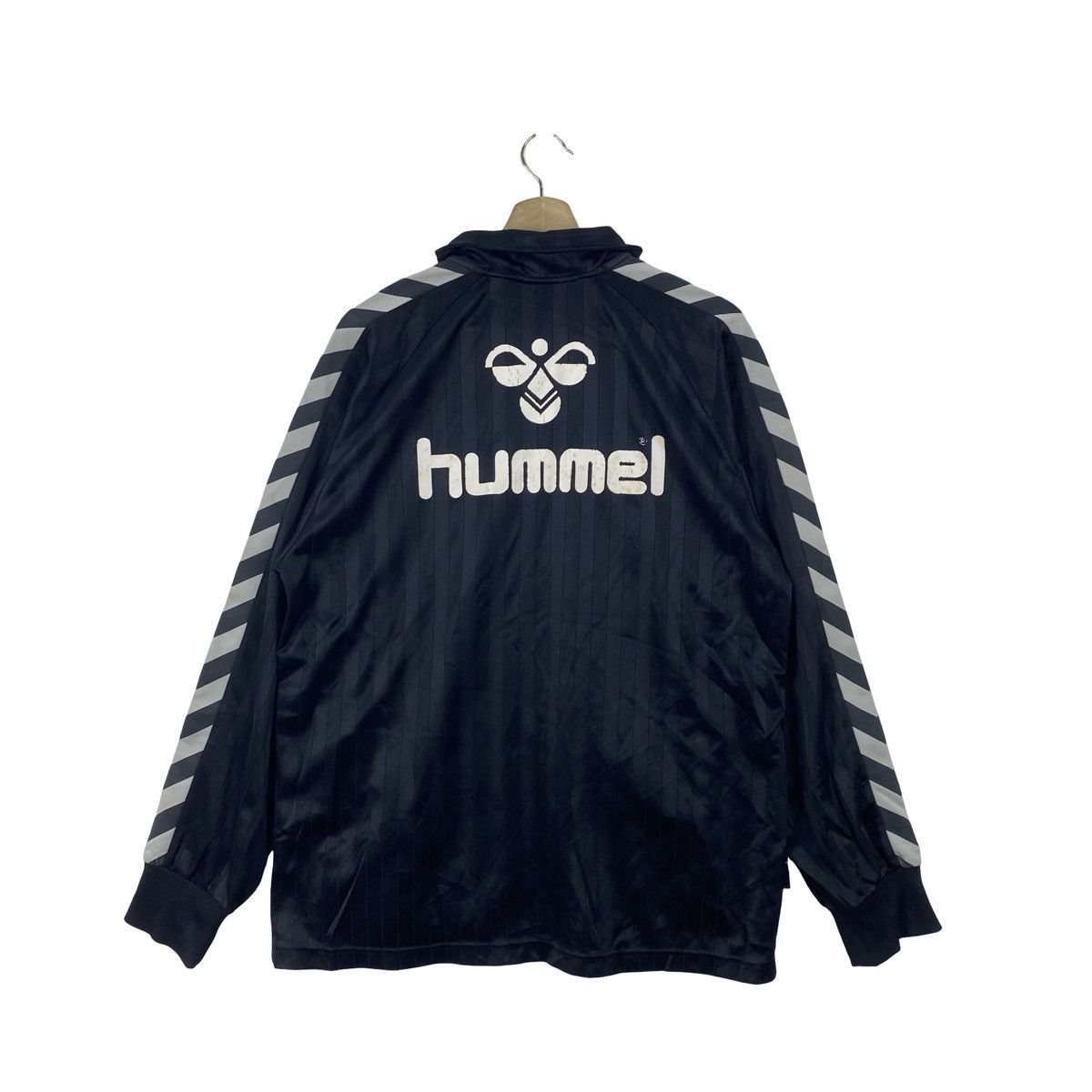 Hummel Vintage HUMMEL TRACK Jacket Chevron Striped Full Zip Size US XL / EU 56 / 4 - 7 Thumbnail