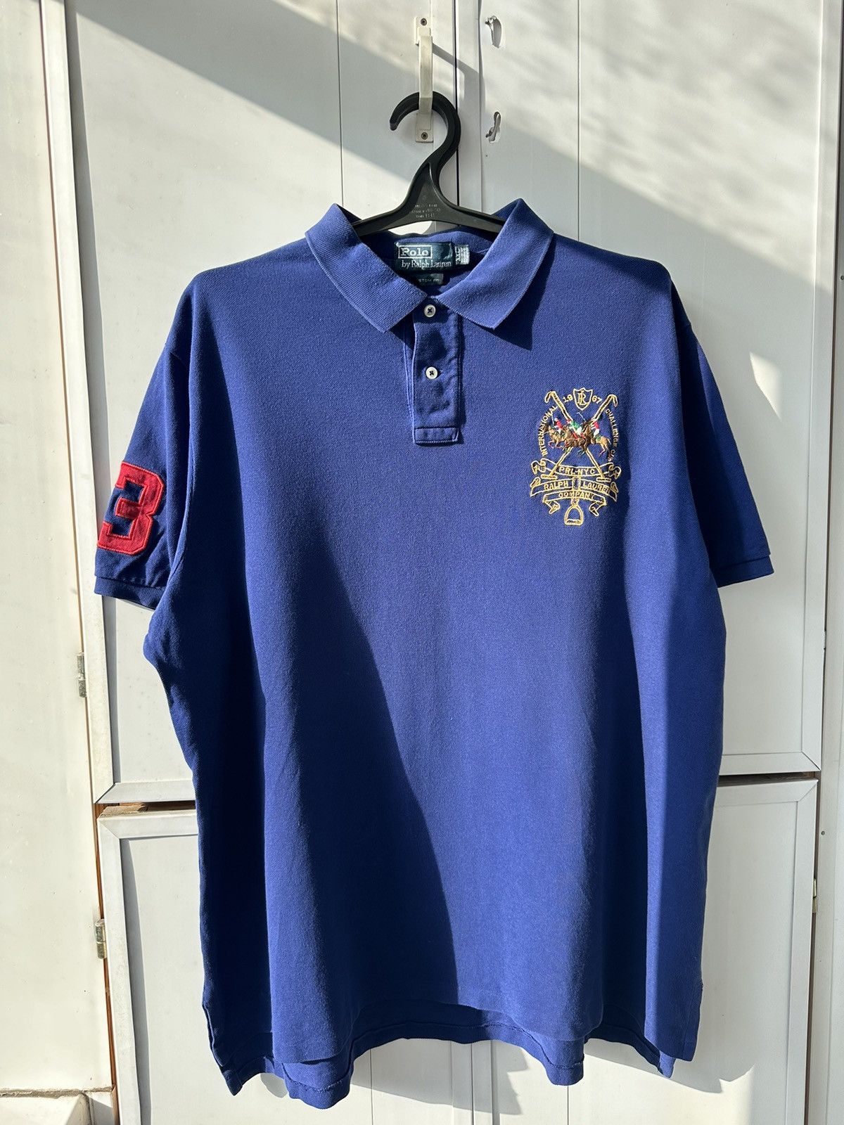 Polo Ralph Lauren Vintage Polo Ralph Lauren Big Logo Size US XL / EU 56 / 4 - 1 Thumbnail