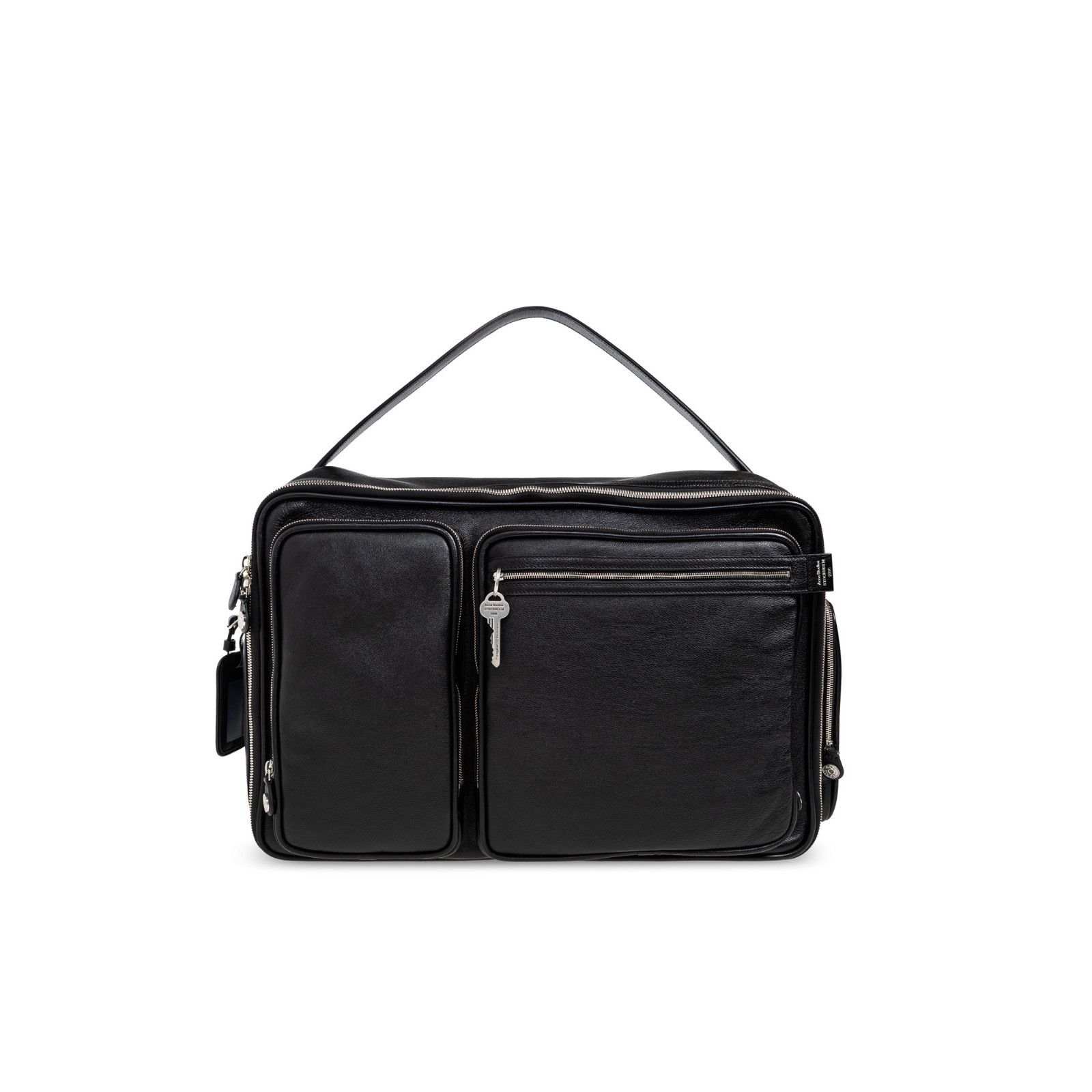 Acne Studios ACNE STUDIOS Multipocket Black Leather Shoulder Bag New & Au Size ONE SIZE - 1 Thumbnail
