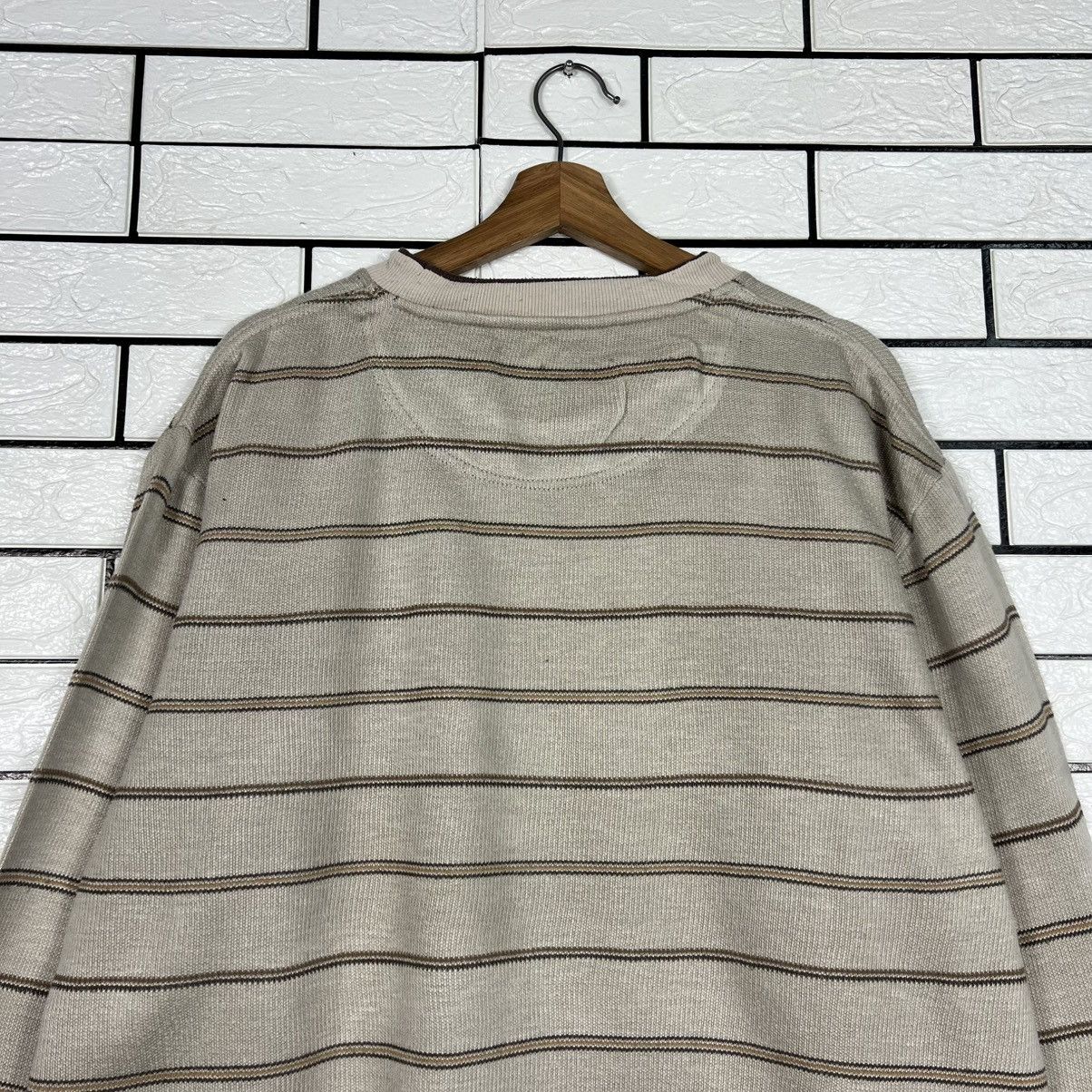 Kansai Yamamoto KANSAI YAMAMOTO Striped Sweatshirt Crewneck #4294-C195 Size US XL / EU 56 / 4 - 13 Thumbnail
