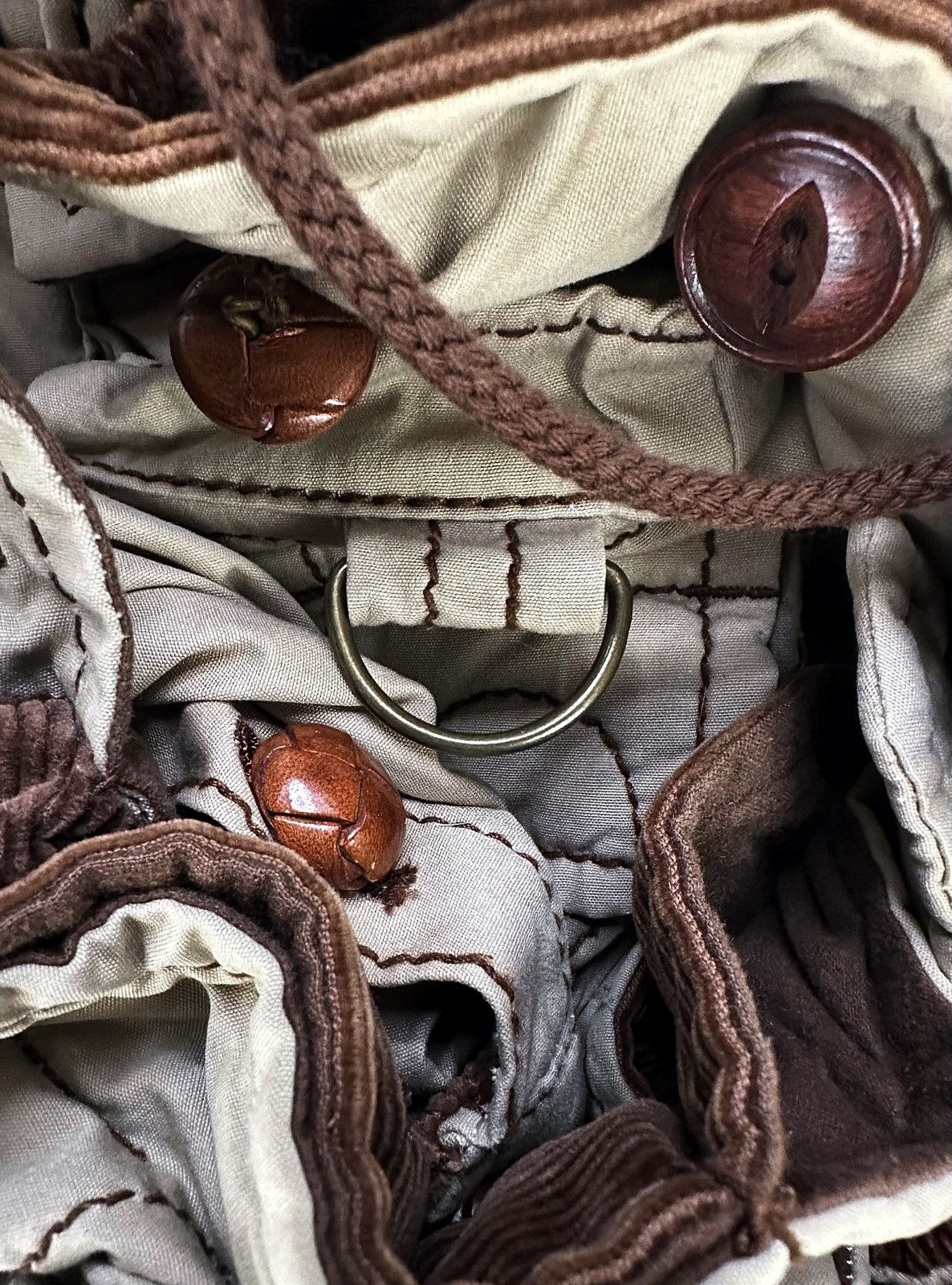 Number (N)ine AW08 Number (N)ine My Private Portland Beige Cargo Jacket Size US M / EU 48-50 / 2 - 5 Thumbnail