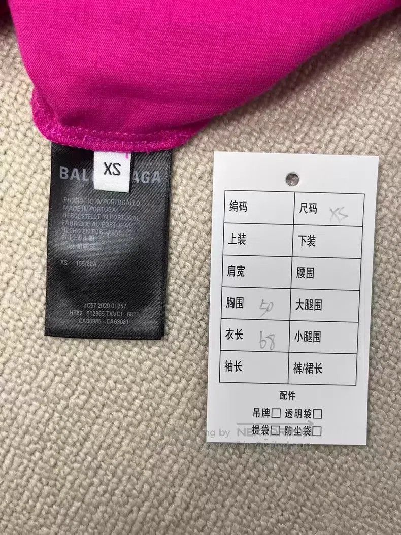 Balenciaga Balenciaga Alphabet Printed Logo Pattern Round Neck Short Size XS / US 0-2 / IT 36-38 - 5 Thumbnail