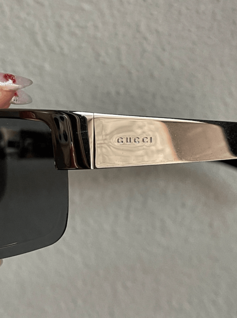Gucci Gucci Sunglasses Steel Mask Sport Shield Pop Vintage Size ONE SIZE - 2 Thumbnail