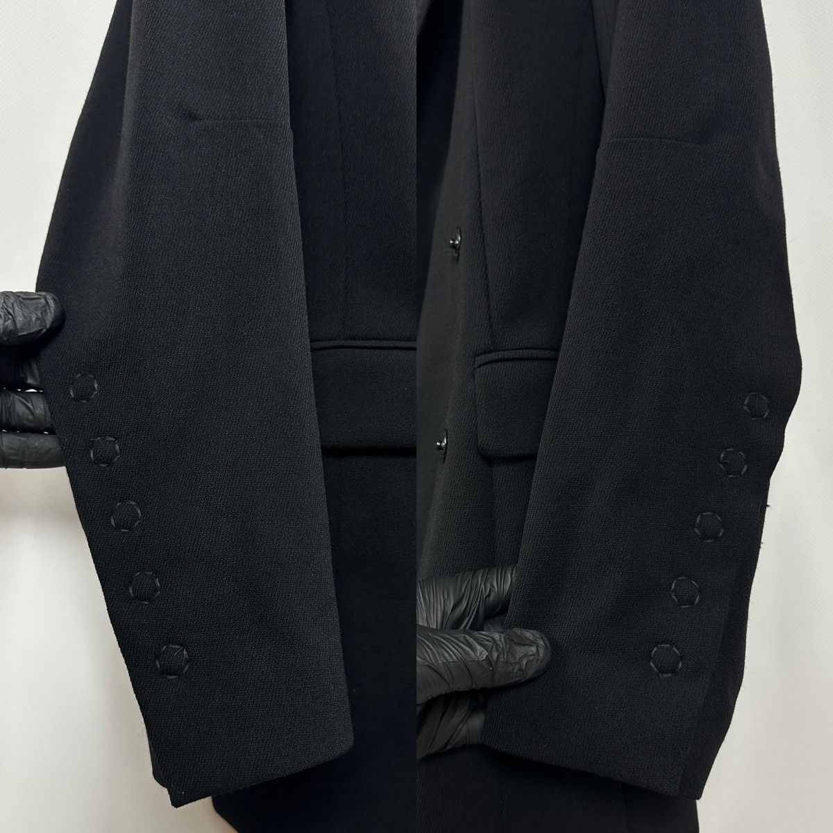H&M × Maison Margiela Maison Martin Margiela x H&M Pagoda Shoulder Wool Blazer Size XL / US 12-14 / IT 48-50 - 12 Thumbnail