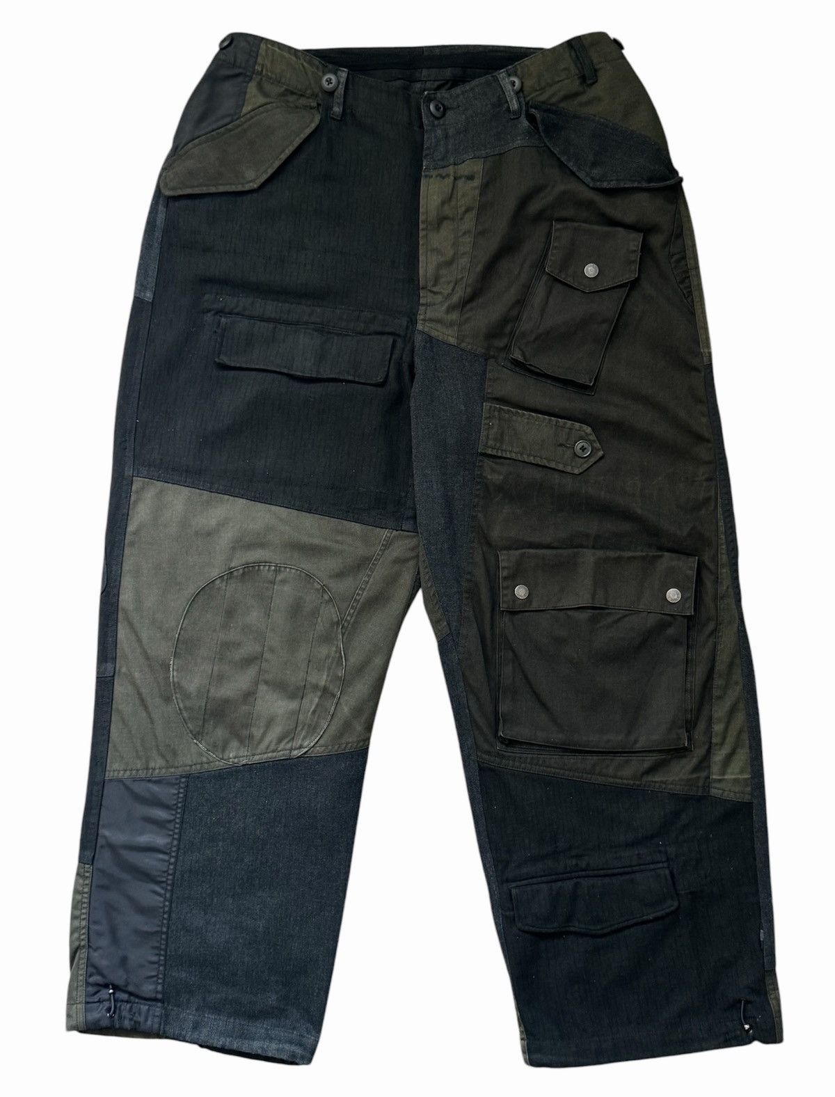 Maharishi Maharishi Rebuilt Runway Rare Tactical Cargo Pocket Pants Size US 34 / EU 50 - 1 Thumbnail