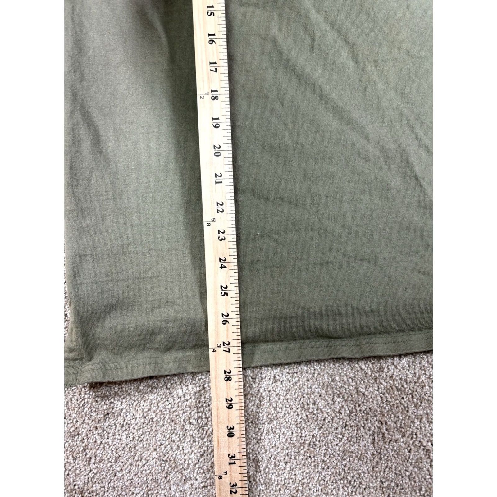 Vintage LL Bean Rugby Polo Shirt Men’s Green Striped Long Sleeve • Mens Size Small Size US S / EU 44-46 / 1 - 5 Thumbnail