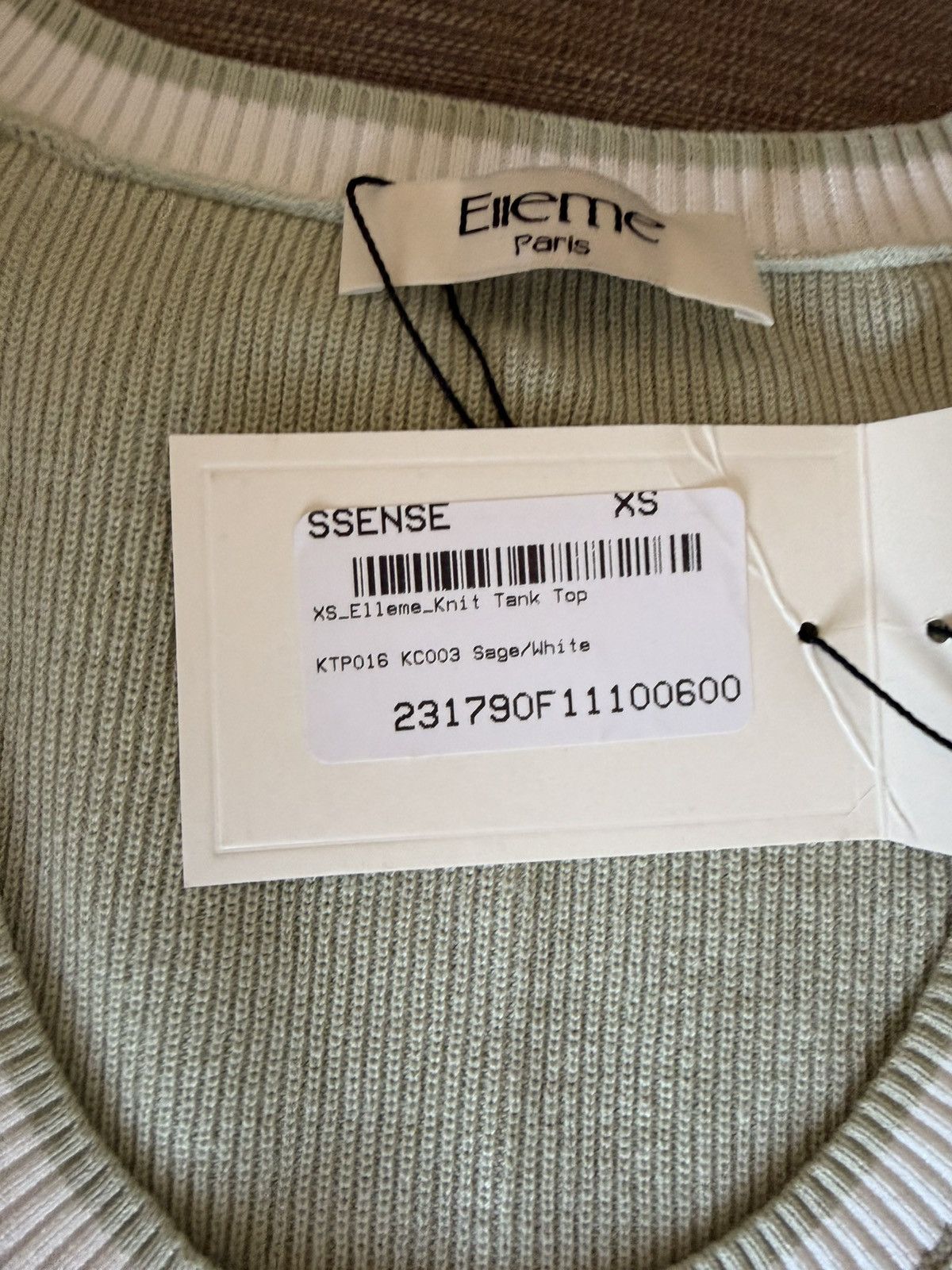 Elleme Elleme knit tank top Size XS / US 0-2 / IT 36-38 - 6 Thumbnail
