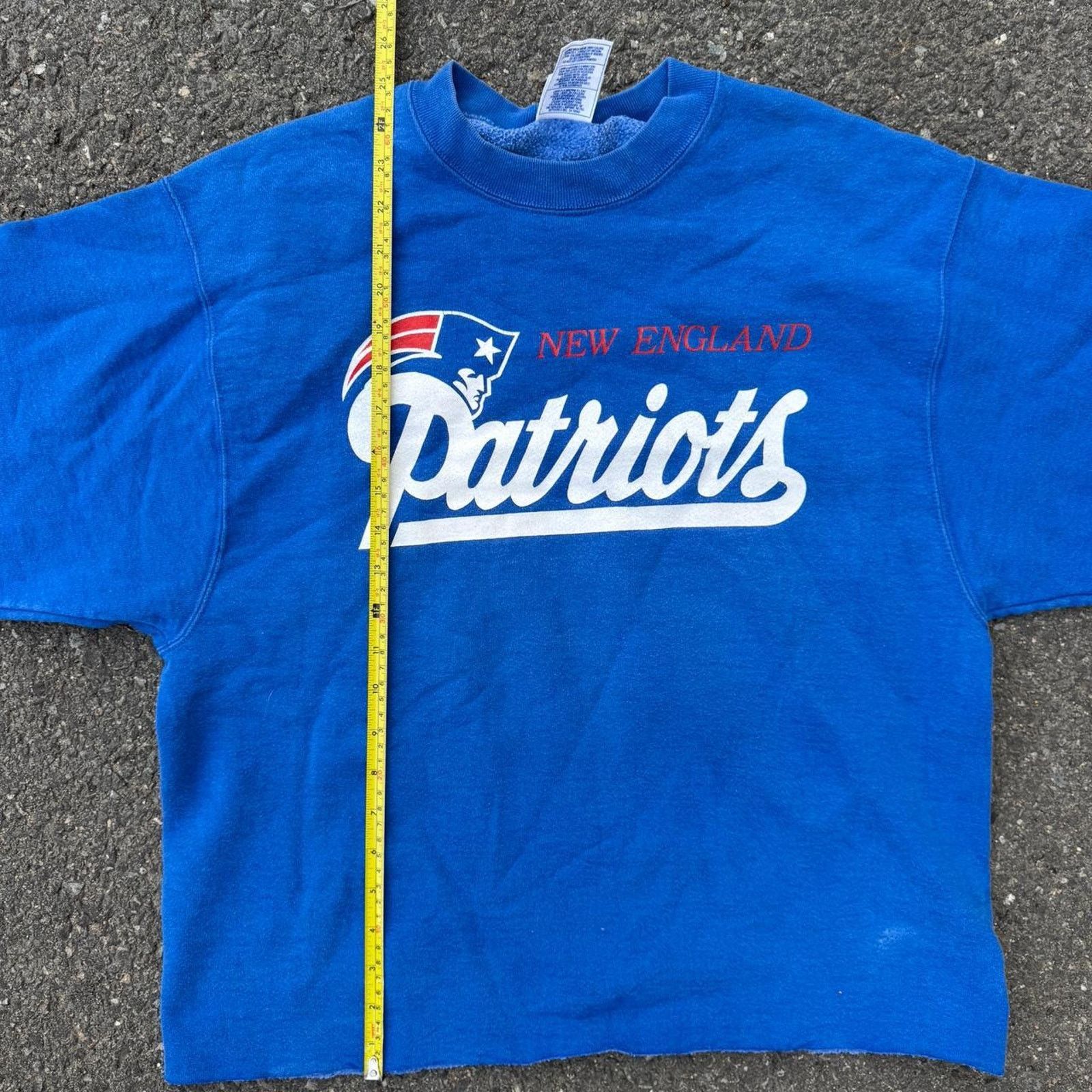 Pro Player Vintage 90s Patriots Pro Player Crewneck – Size Medium Size US XL / EU 56 / 4 - 6 Thumbnail