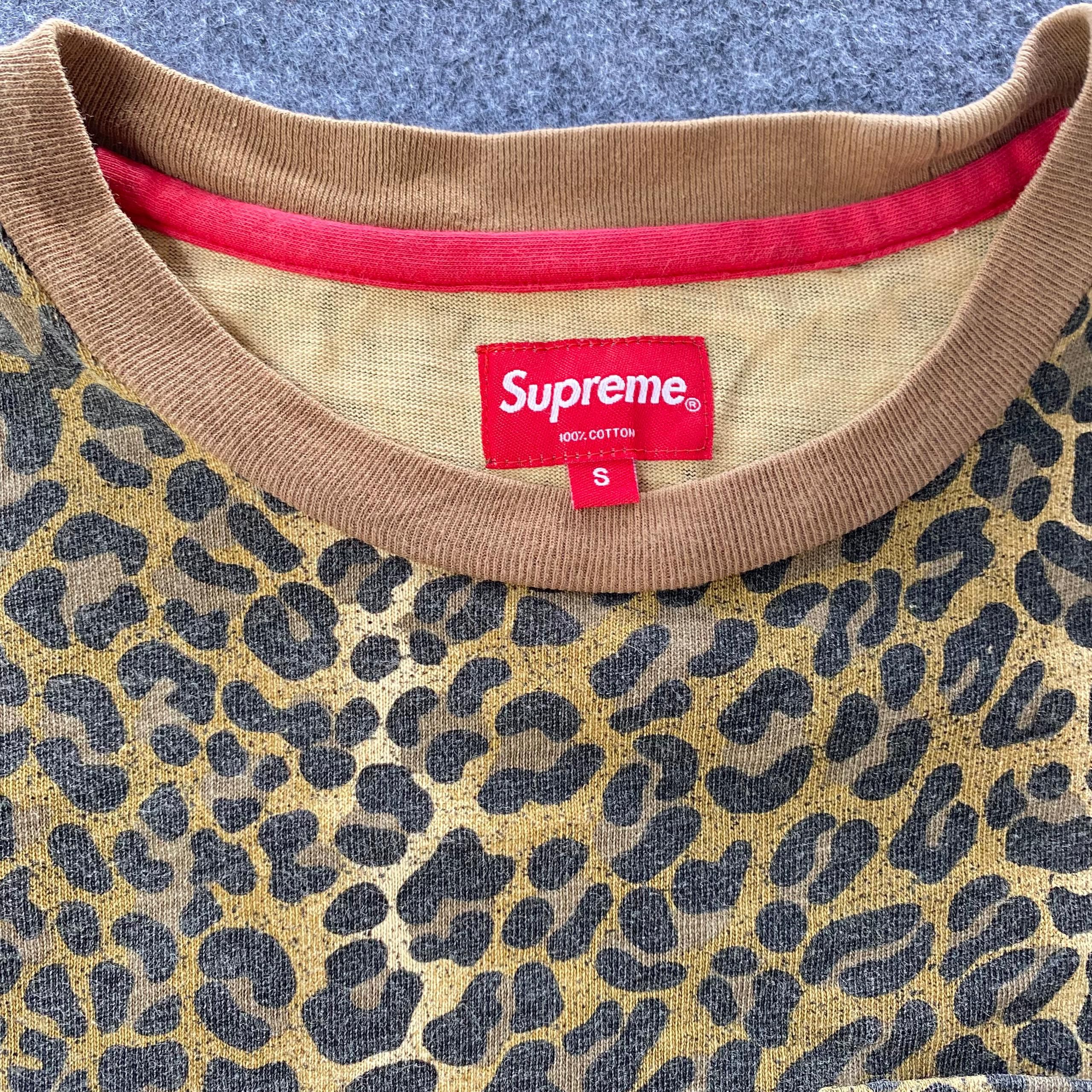 Supreme Vintage Supreme Tiger Stripe Single Pocket Tshirt Size US S / EU 44-46 / 1 - 8 Thumbnail