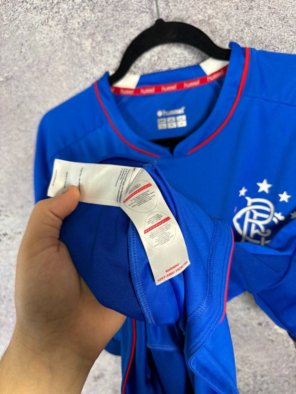 Hummel × Vintage Vintage Rangers FC 2018/19 Hummel Soccer Jersey Size US M / EU 48-50 / 2 - 14 Thumbnail
