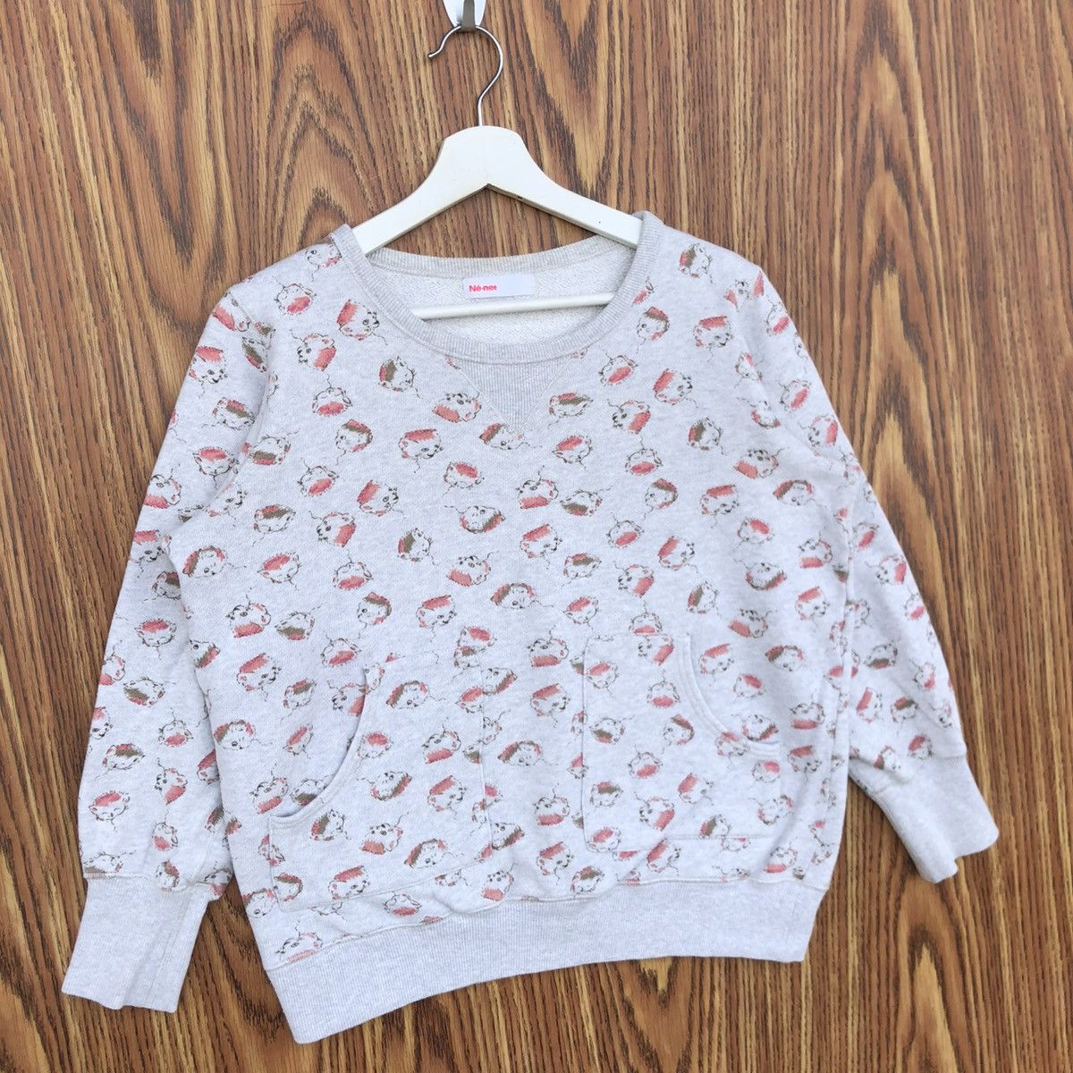Ne-Net Vintage Ne-net by Issey Miyake Crewneck Sweatshirt Size XXS / US 00 / IT 34 - 2 Thumbnail