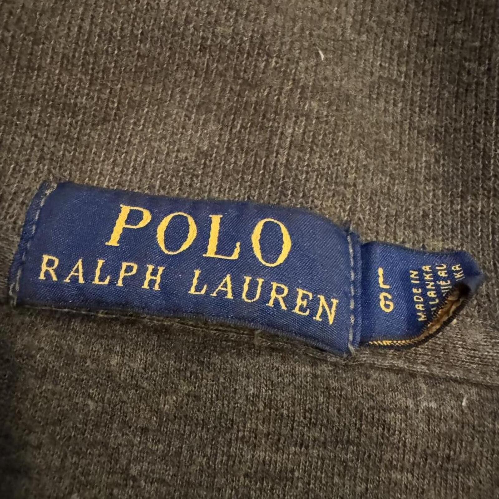 Polo Ralph Lauren Polo Ralph Lauren green quarter zip sweatshirt Green Size US L / EU 52-54 / 3 - 3 Thumbnail