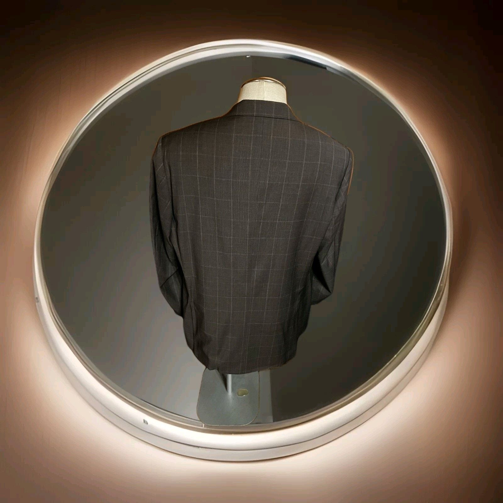 Corneliani Corneliani Brown 100% Virgin Wool Jacket Mens Size 48L US Size 48L - 10 Thumbnail