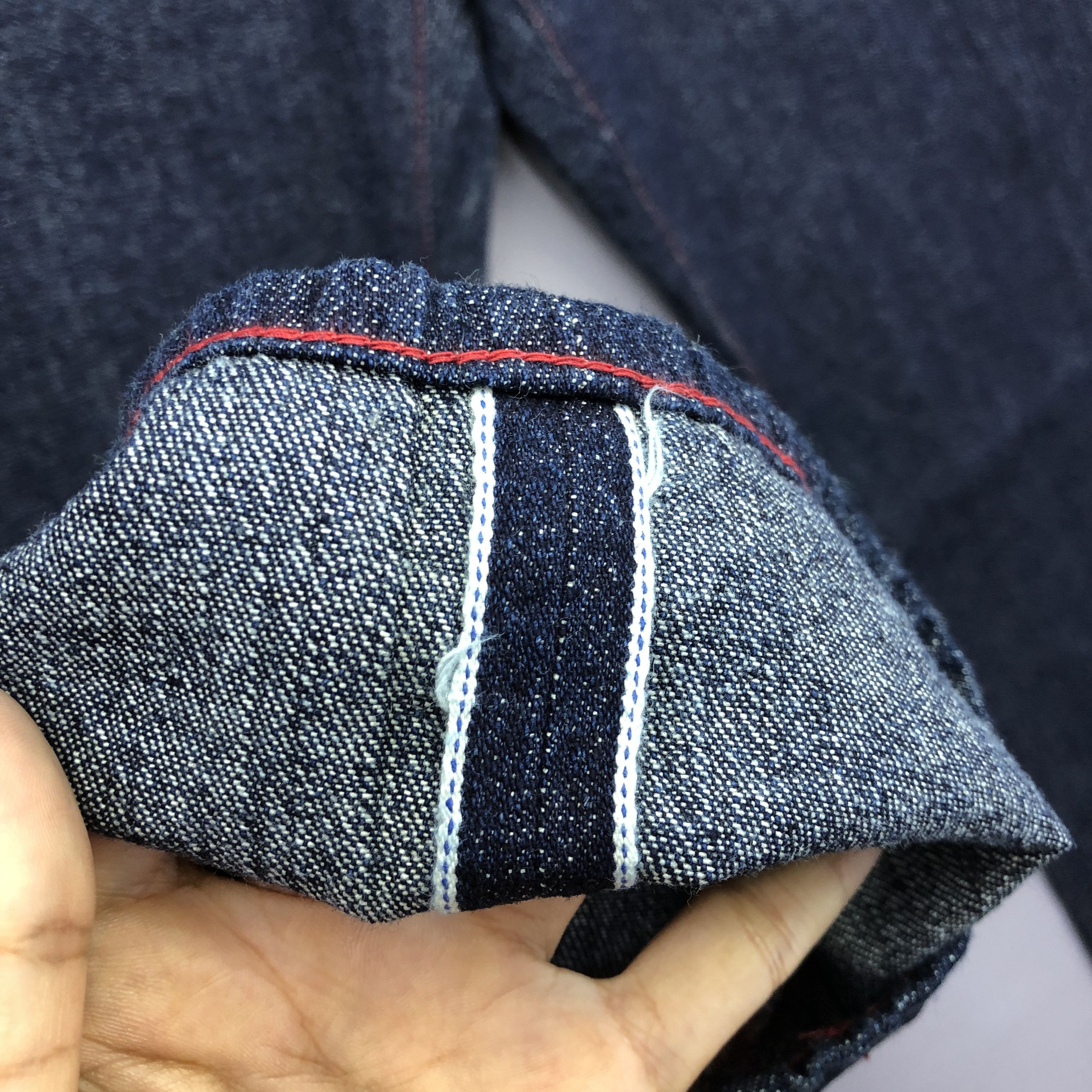Studio D'Artisan Crazy NWT Vintage Y2K Studio D'Artisan Selvedge Jeans Denim Size 28" / US 6 / IT 42 - 6 Thumbnail