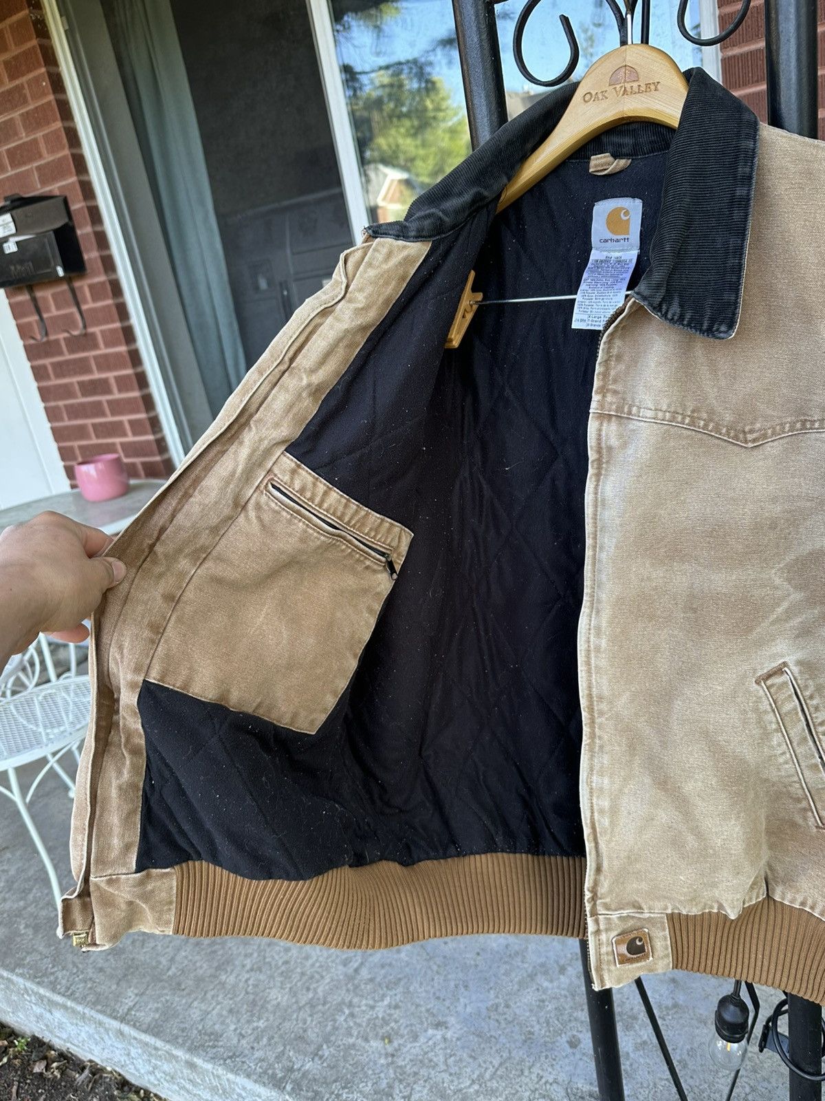 Carhartt Rare Vintage Carhartt J14 BRN Quilted Jacket Size XL MINT Size US XL / EU 56 / 4 - 5 Thumbnail