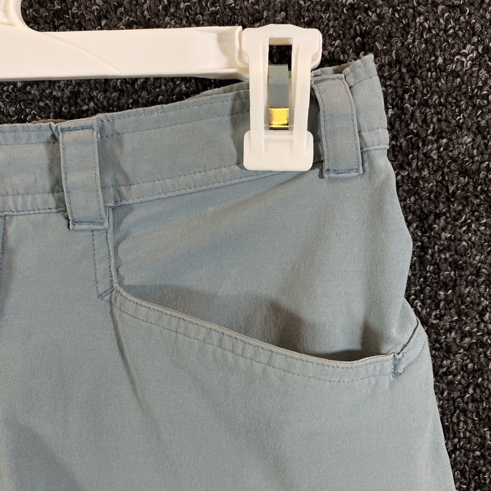 KAVU KAVU Shorts Women’s 10 Blue Chino Activewear Hiking Outdoor Size 32" / US 10 / IT 46 - 3 Thumbnail