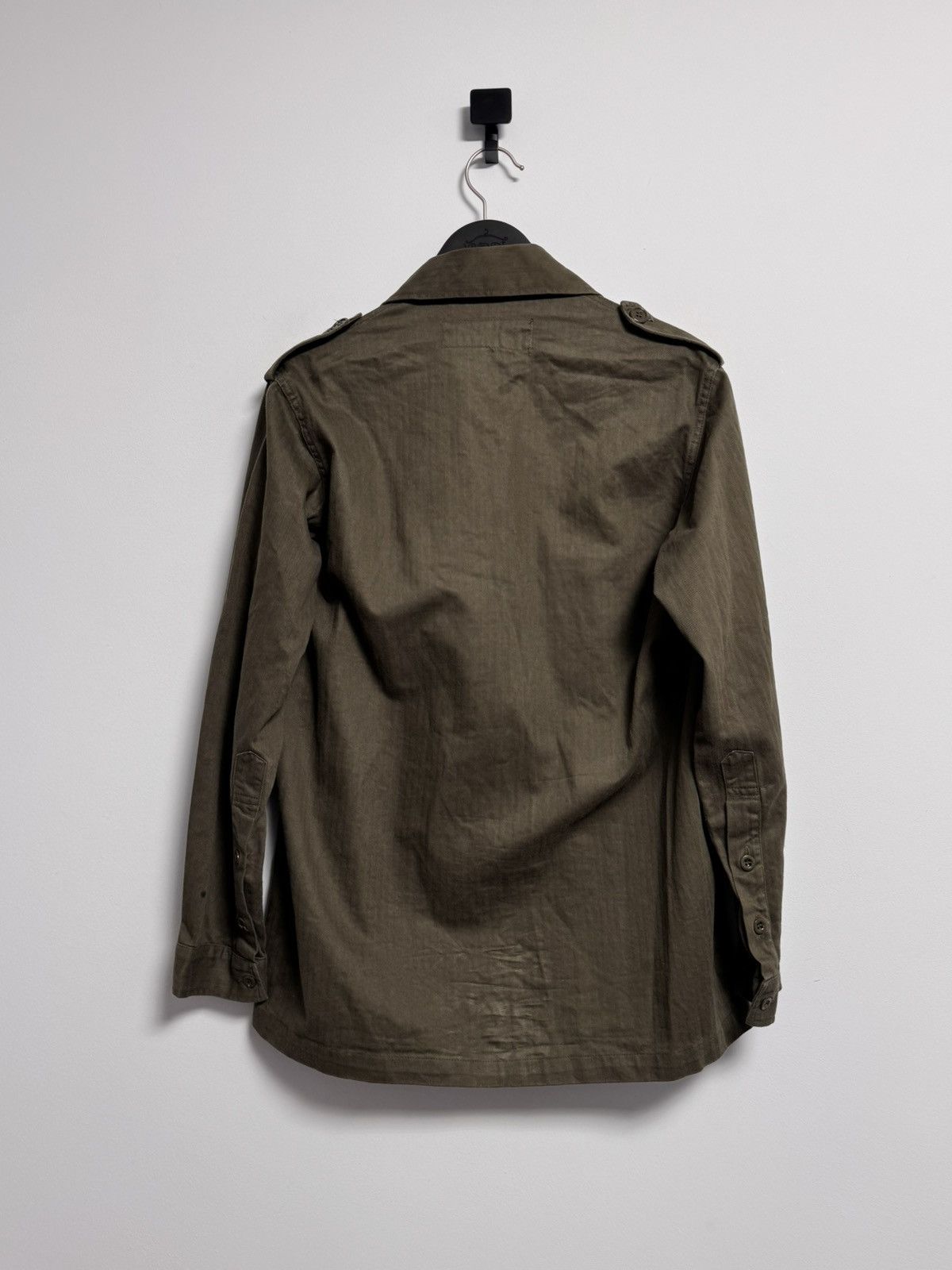 Vintage VINTAGE MILITARY HBT PVBA MONETEX LENDELEDE 96-100 Size US XL / EU 56 / 4 - 10 Thumbnail