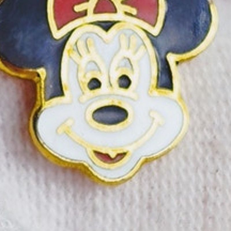 Disney Disney Minnie Mouse Vintage 90s Gold Tone Necklace Size ONE SIZE - 3 Thumbnail