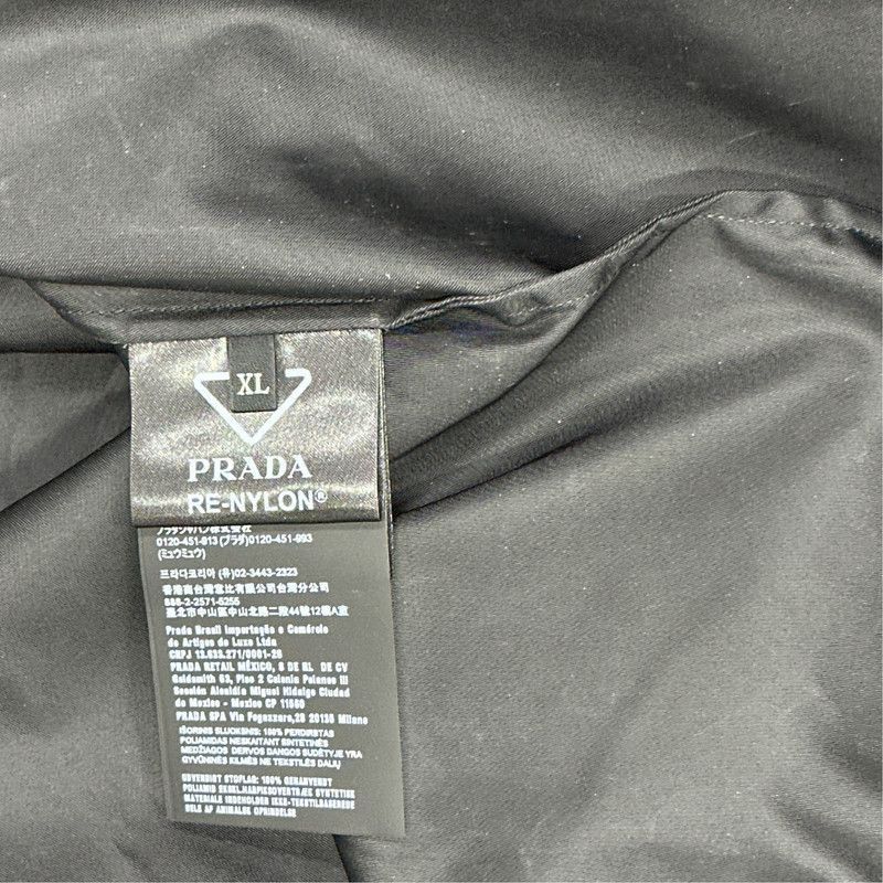 Prada Prada ReNylon Logo Long Sleeve Shirt-2506 Size US XL / EU 56 / 4 - 4 Thumbnail