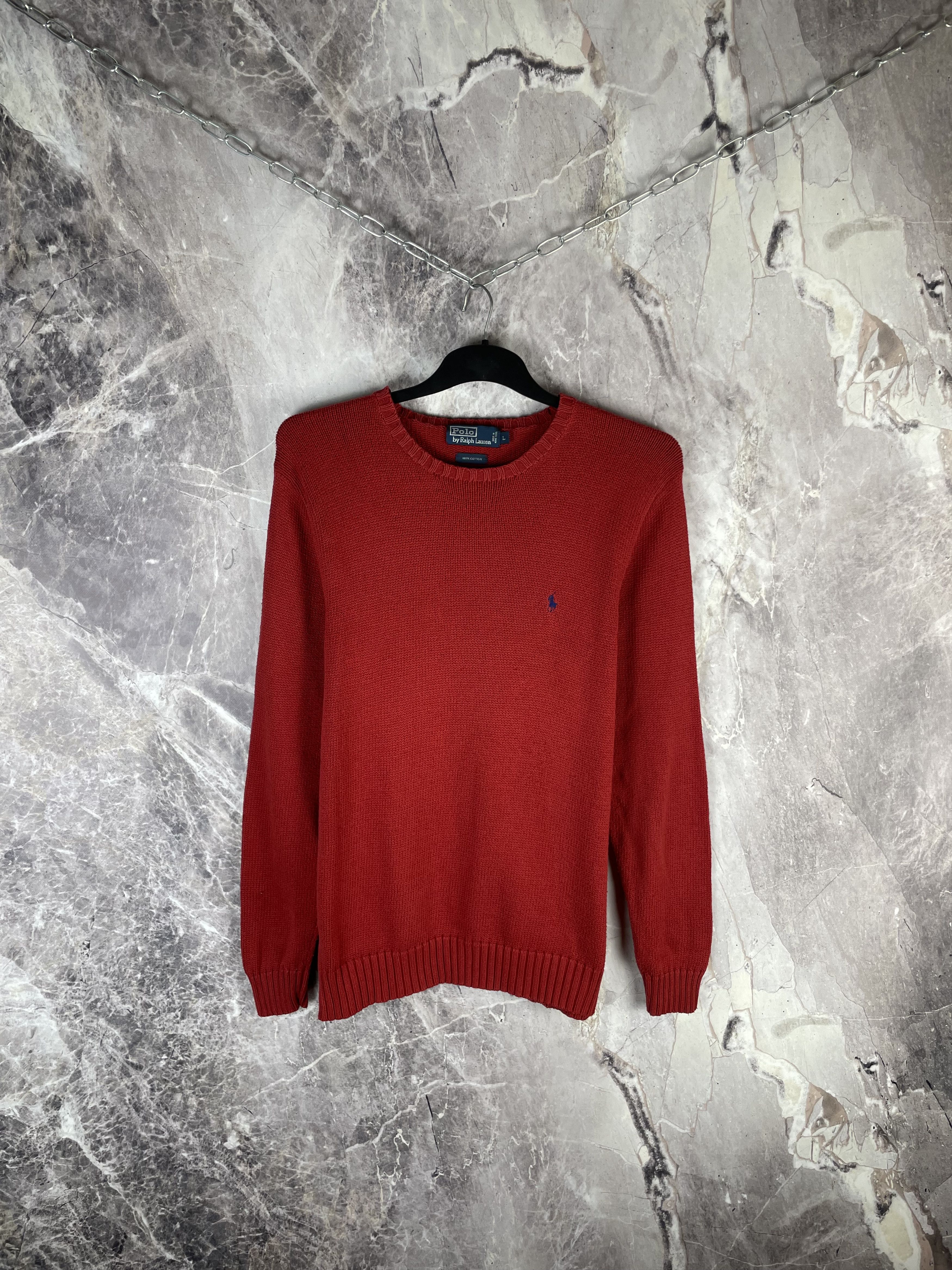 Polo Ralph Lauren Polo Ralph Lauren vintage knit sweater Size US L / EU 52-54 / 3 - 1 Thumbnail