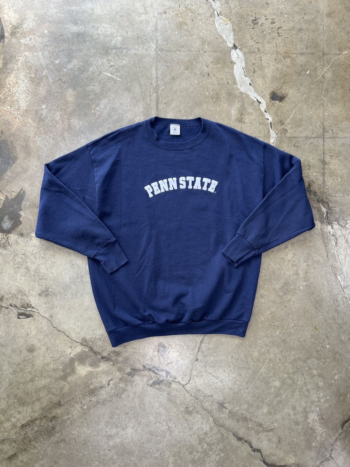 NCAA × Vintage Vintage 90s Penn State Crewneck 2XL Size US XXL / EU 58 / 5 - 2 Thumbnail
