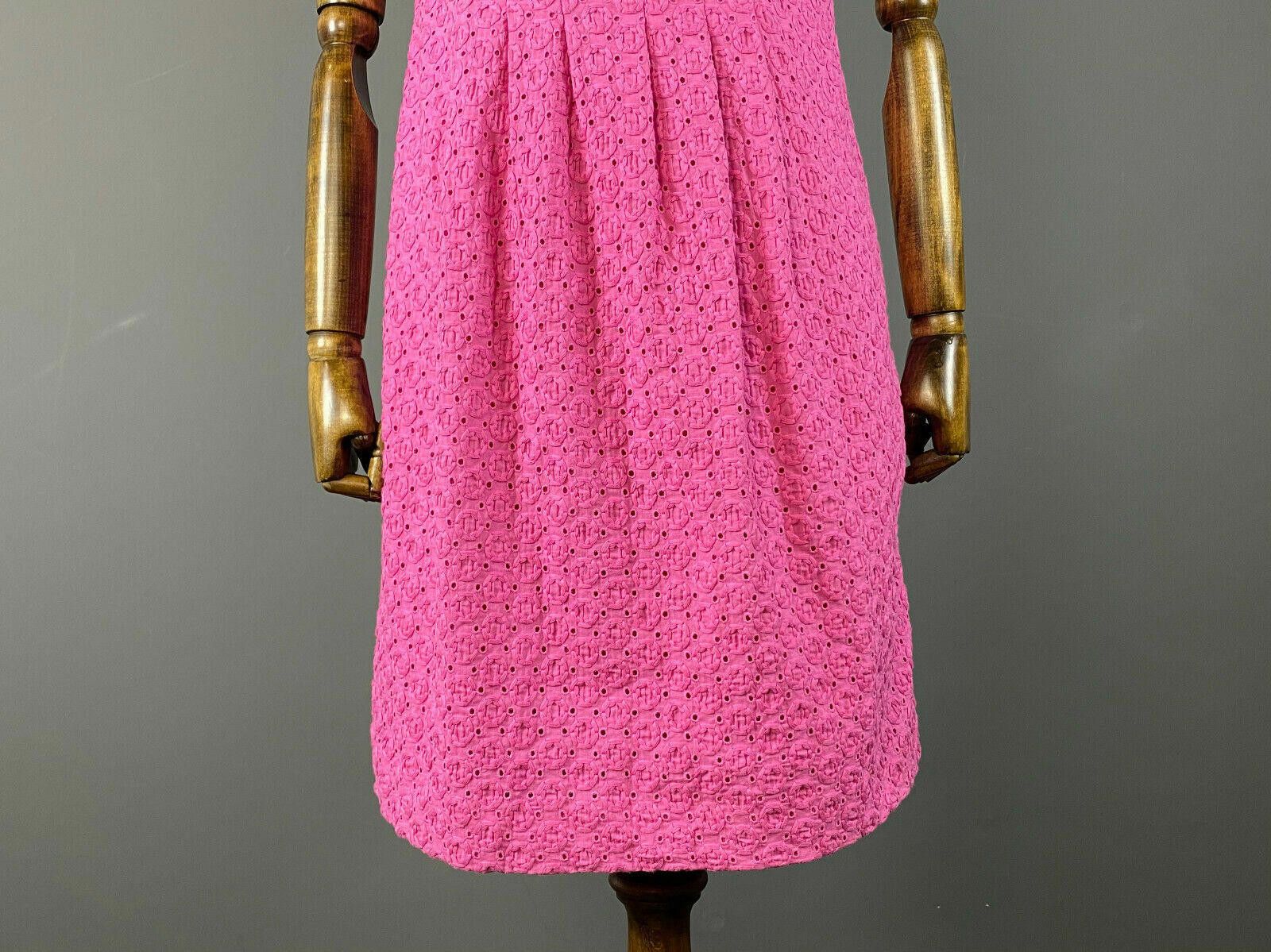 Pendleton Ladies Pendleton Pink Cotton Long Lace Dress Size 6 Size M / US 6-8 / IT 42-44 - 3 Thumbnail