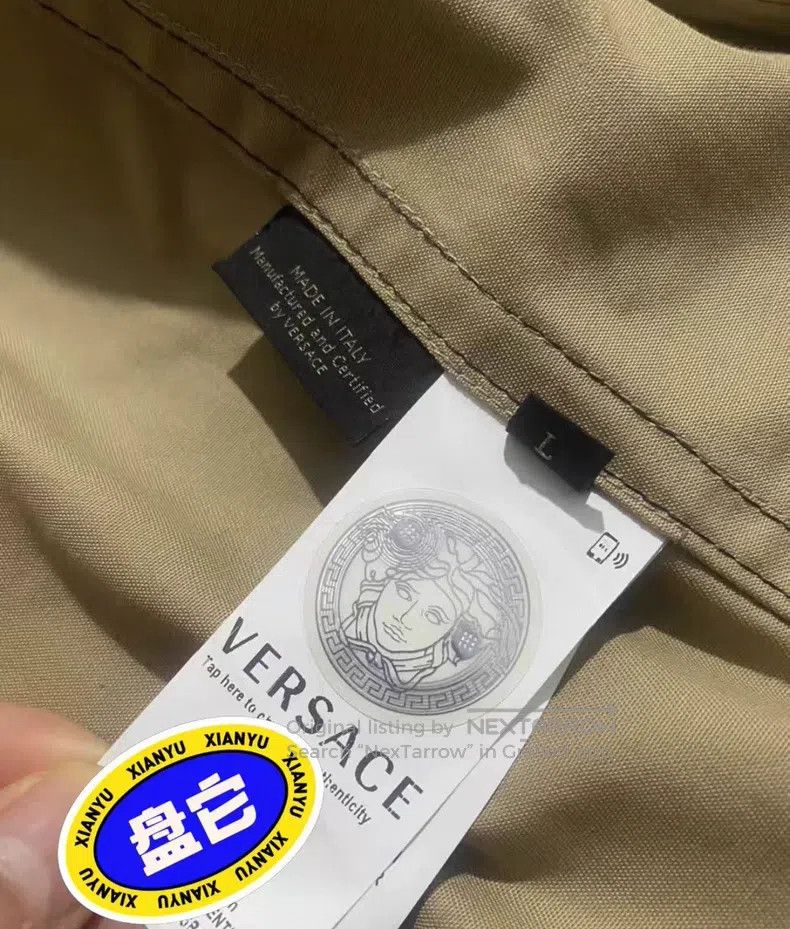 Versace Versace Men's khaki jacket Size US L / EU 52-54 / 3 - 8 Thumbnail