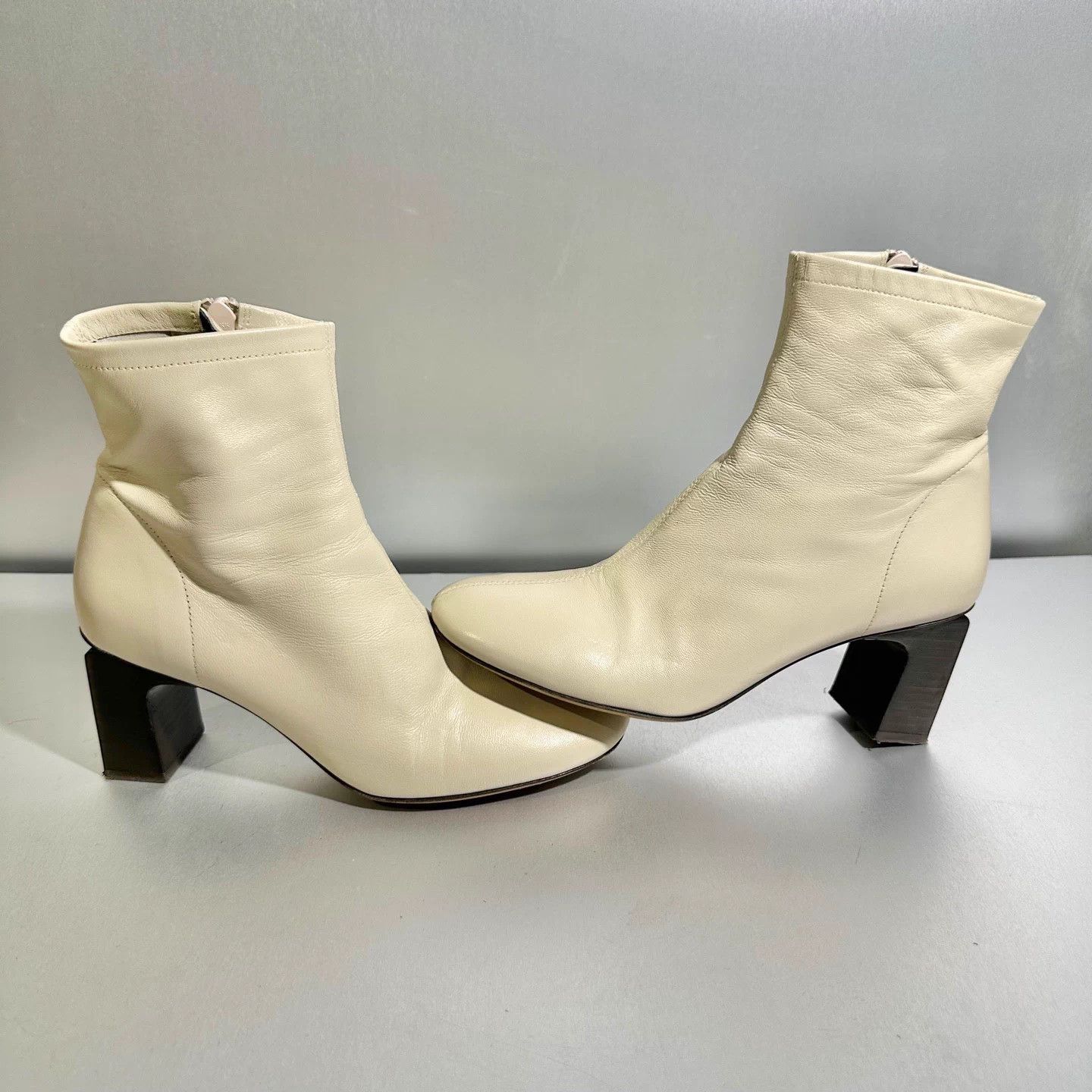 By Far By Far leather slip-on ankle boots 37 excellent Size US 6 / IT 36 - 3 Thumbnail