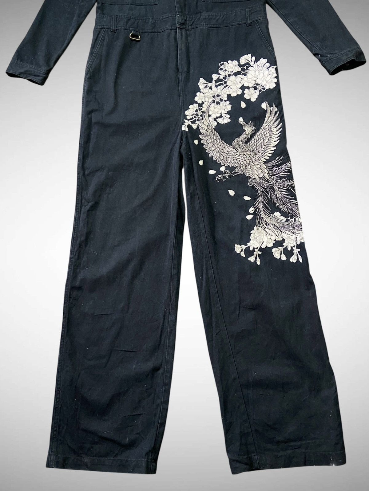 Karakuri Tamashii Fugutaiten Sukajan Embroidered Coverall Jacket Size US L / EU 52-54 / 3 - 7 Thumbnail