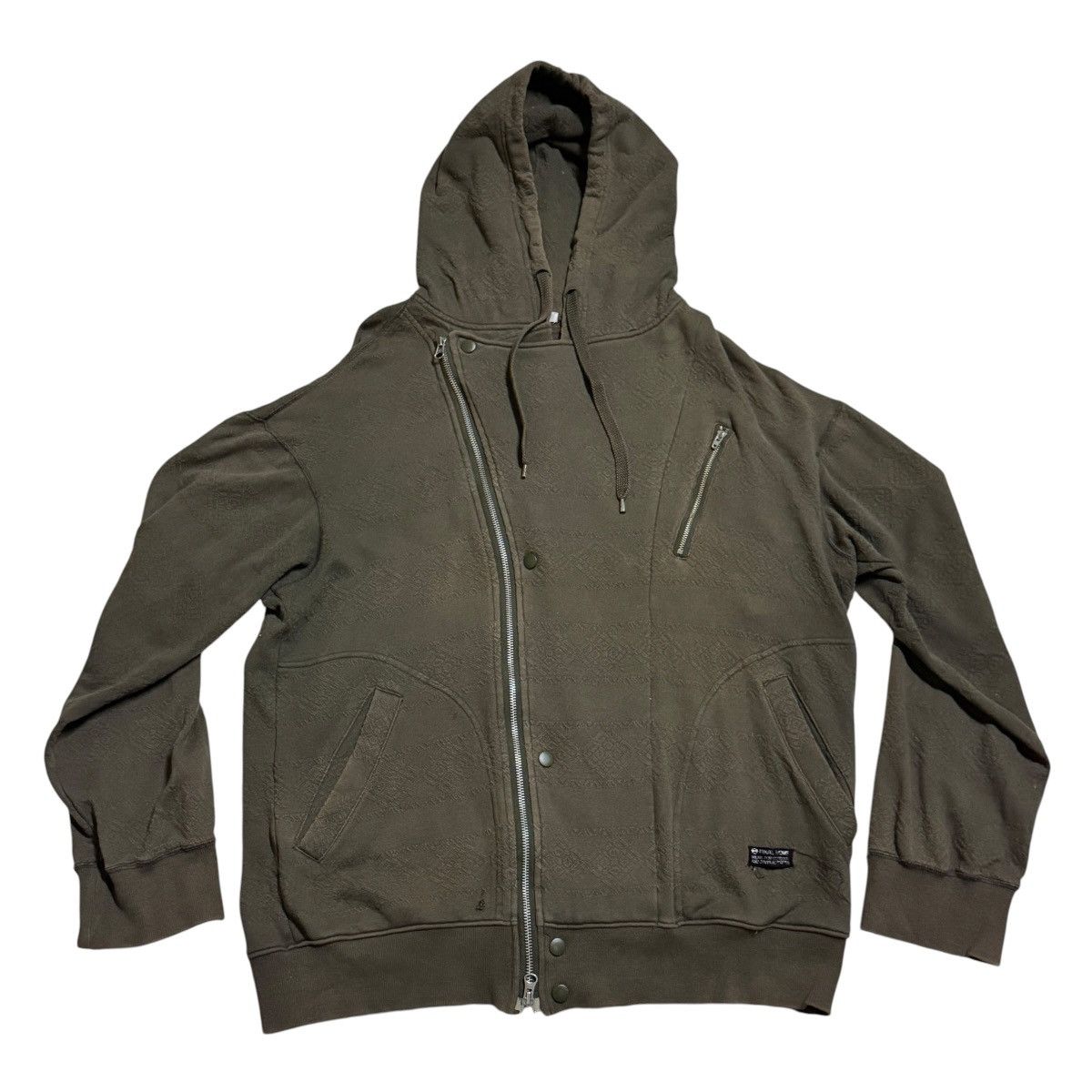 Final Home 90's Final Home Asymmetrical zipper hoodie Size US L / EU 52-54 / 3 - 1 Thumbnail