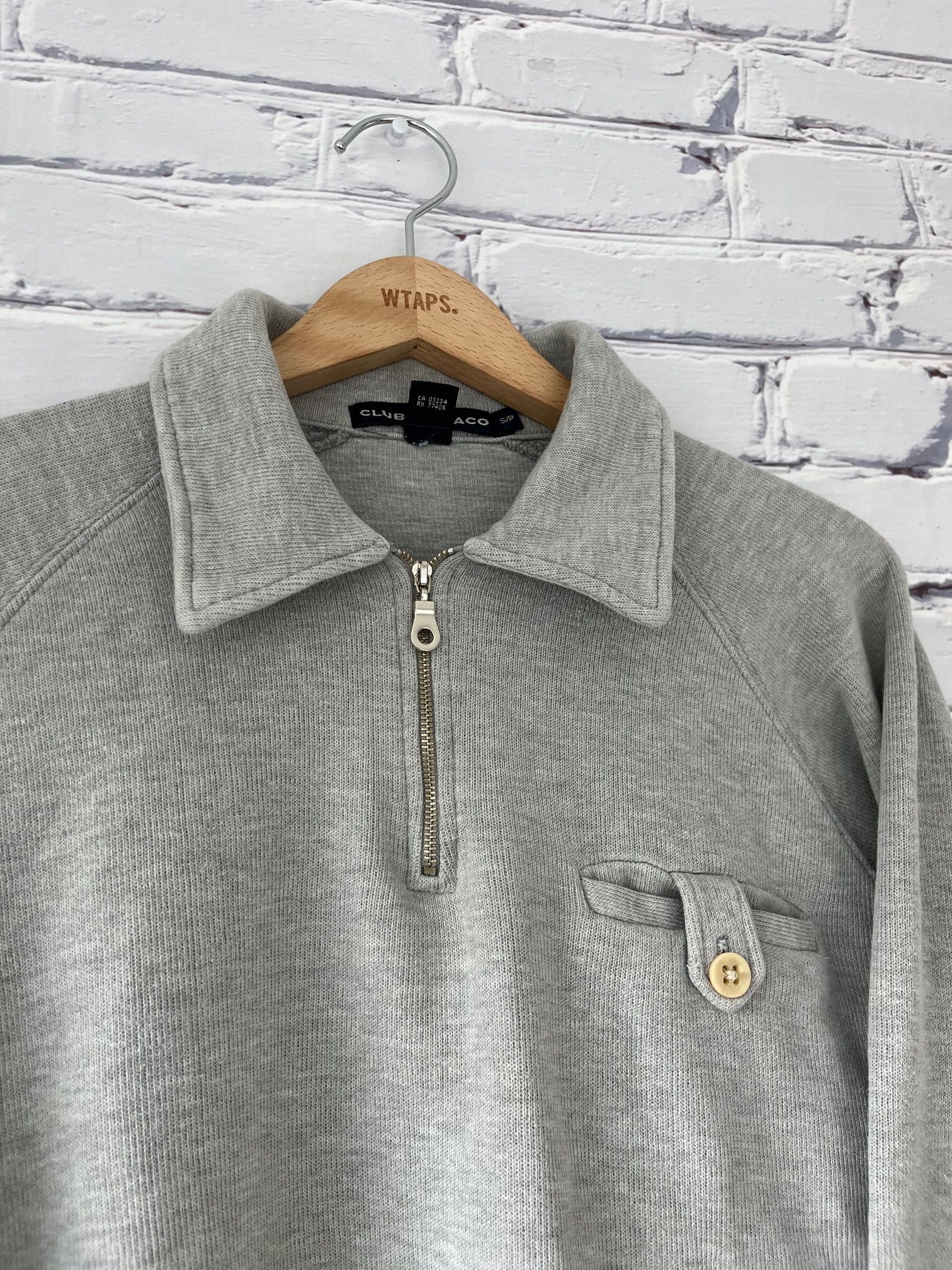 Club Monaco Vintage Club Monaco Polo Knit Longsleeve Size US S / EU 44-46 / 1 - 2 Thumbnail