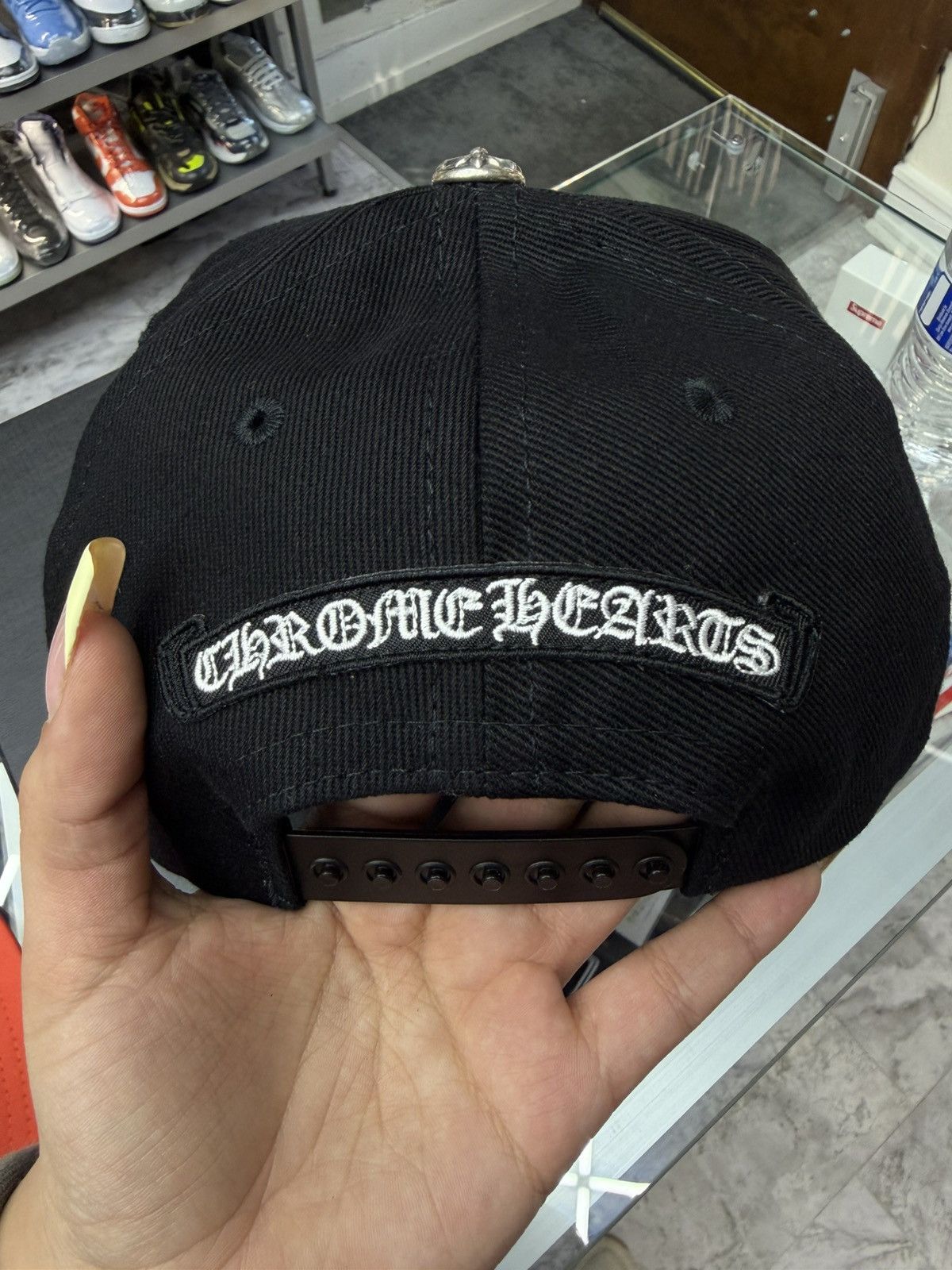 Chrome Hearts Chrome Heart RS3 Baseball Hat Size ONE SIZE - 6 Thumbnail