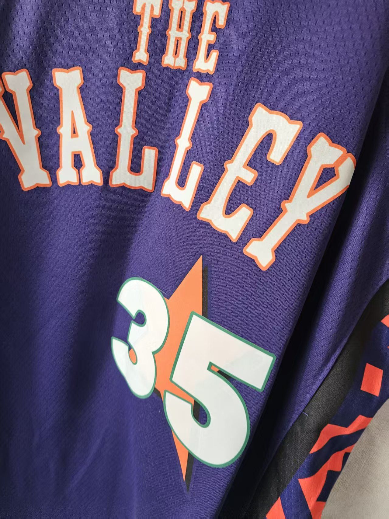 NBA Phoenix Suns #35 Kevin Durant Jersey City Edition Size US XL / EU 56 / 4 - 3 Thumbnail