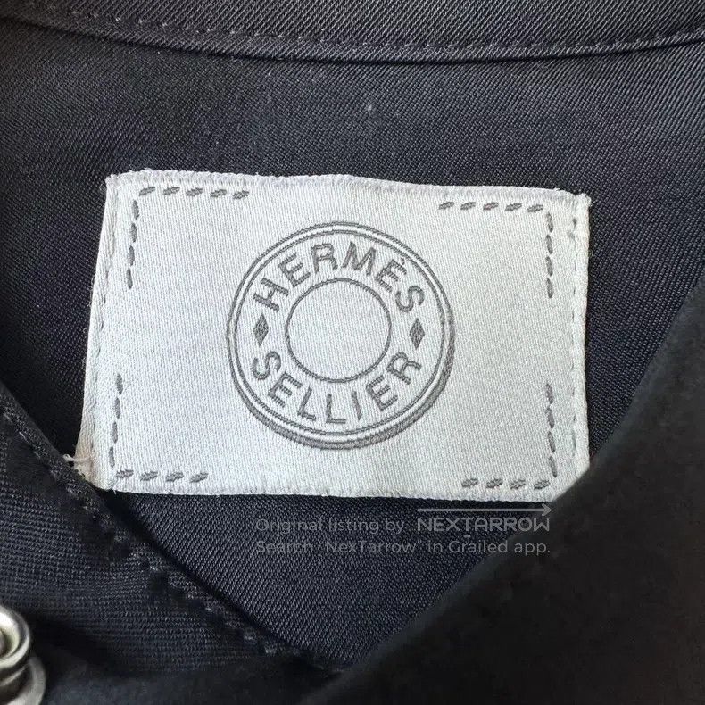 Hermes Hermes Black jacket coat with multiple pockets and metal l Size US L / EU 52-54 / 3 - 4 Thumbnail