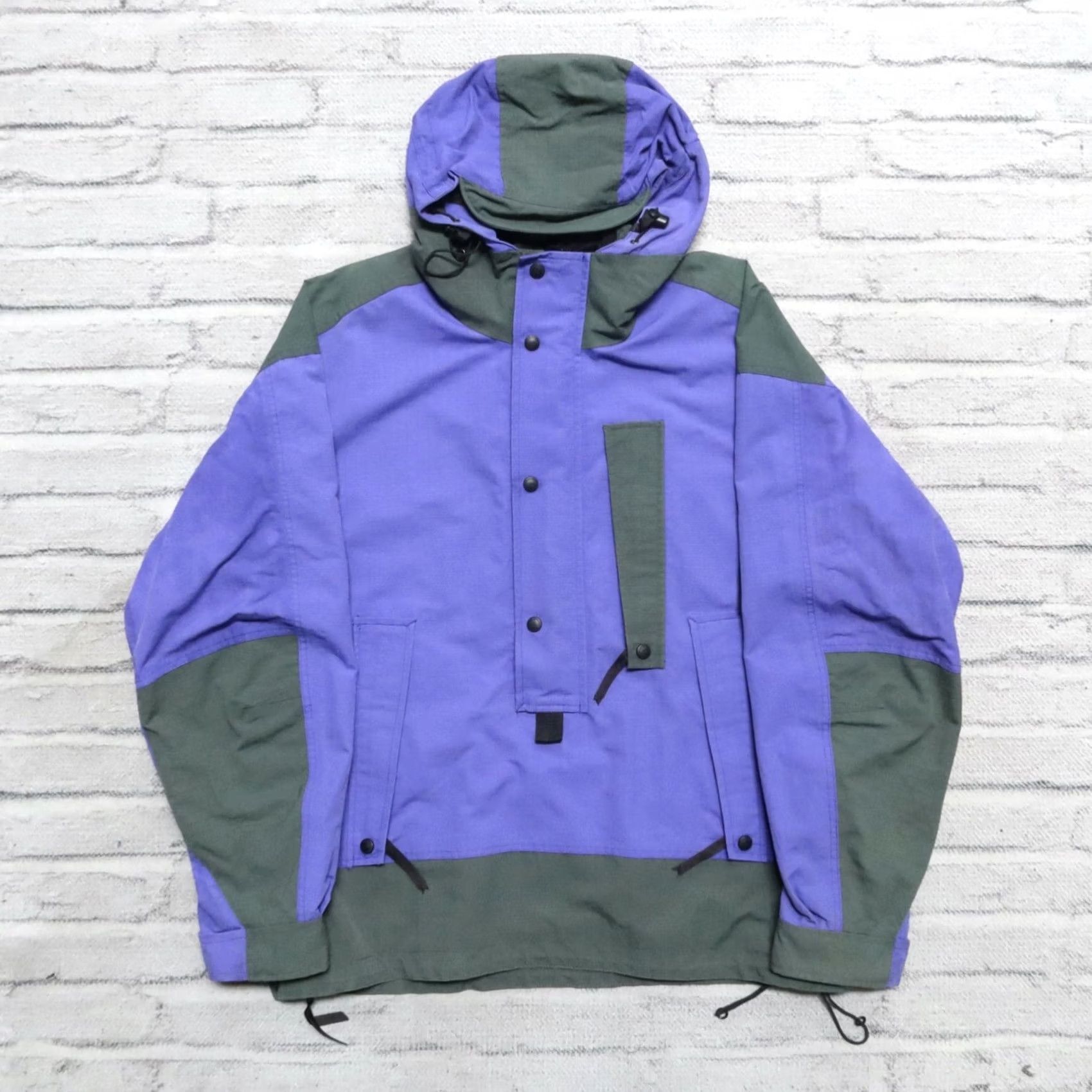Marmot Vintage Marmot Pullover Mountain Jacket Mens L Purple 90s USA Sierra Designs 60/40 Parka Vintage Size US L / EU 52-54 / 3 - 2 Thumbnail