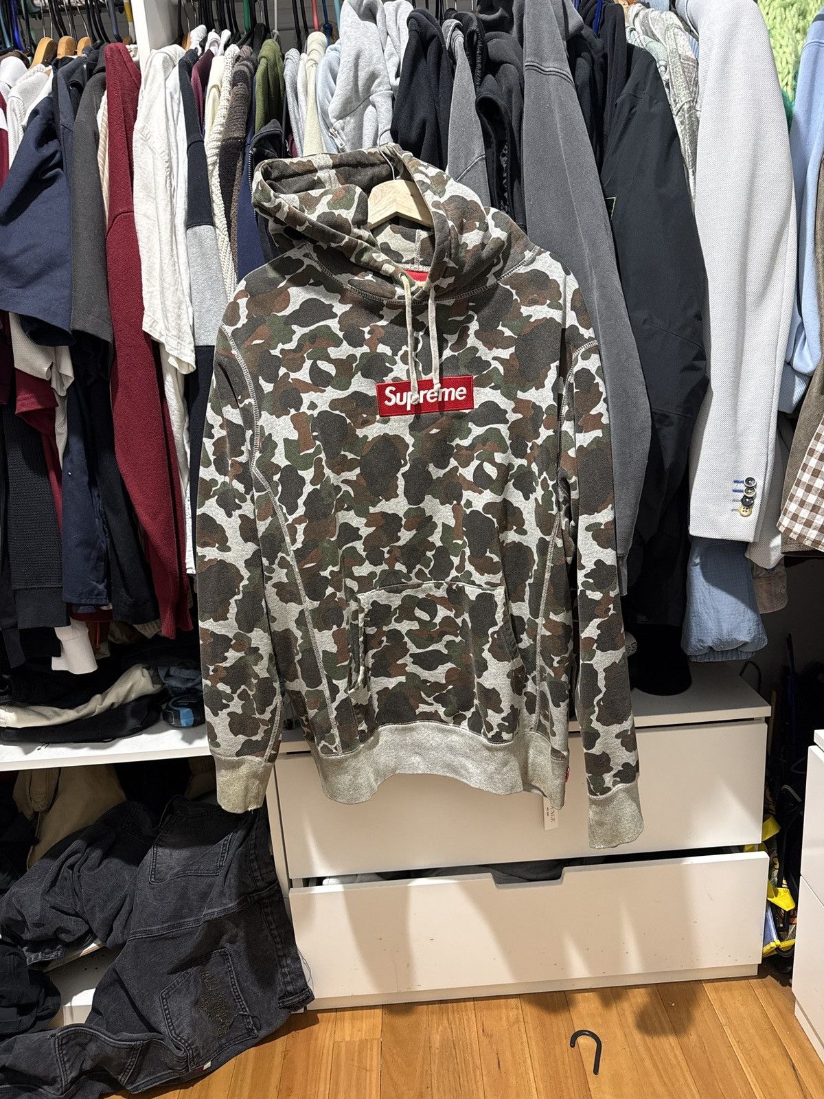 Supreme Supreme duck camo hoodie Size US XL / EU 56 / 4 - 1 Thumbnail