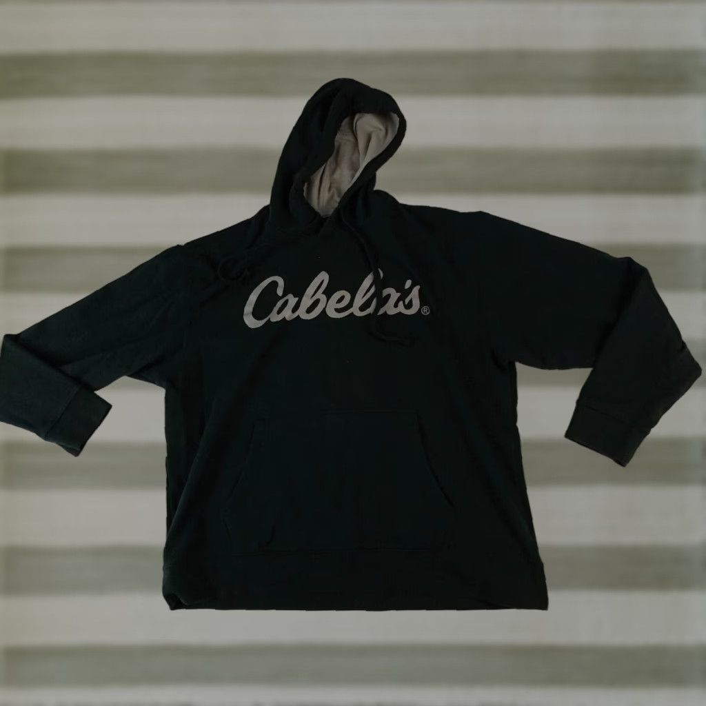 Vintage VINTAGE Cabela's Sweatshirt Hooded Pullover Black 2XL Unisex Adults Sweatshirt Hooded Cabela's XXL Black Pullover Sweatshirt Vintage 2XL Mens/Womens Size US XXL / EU 58 / 5 - 1 Thumbnail