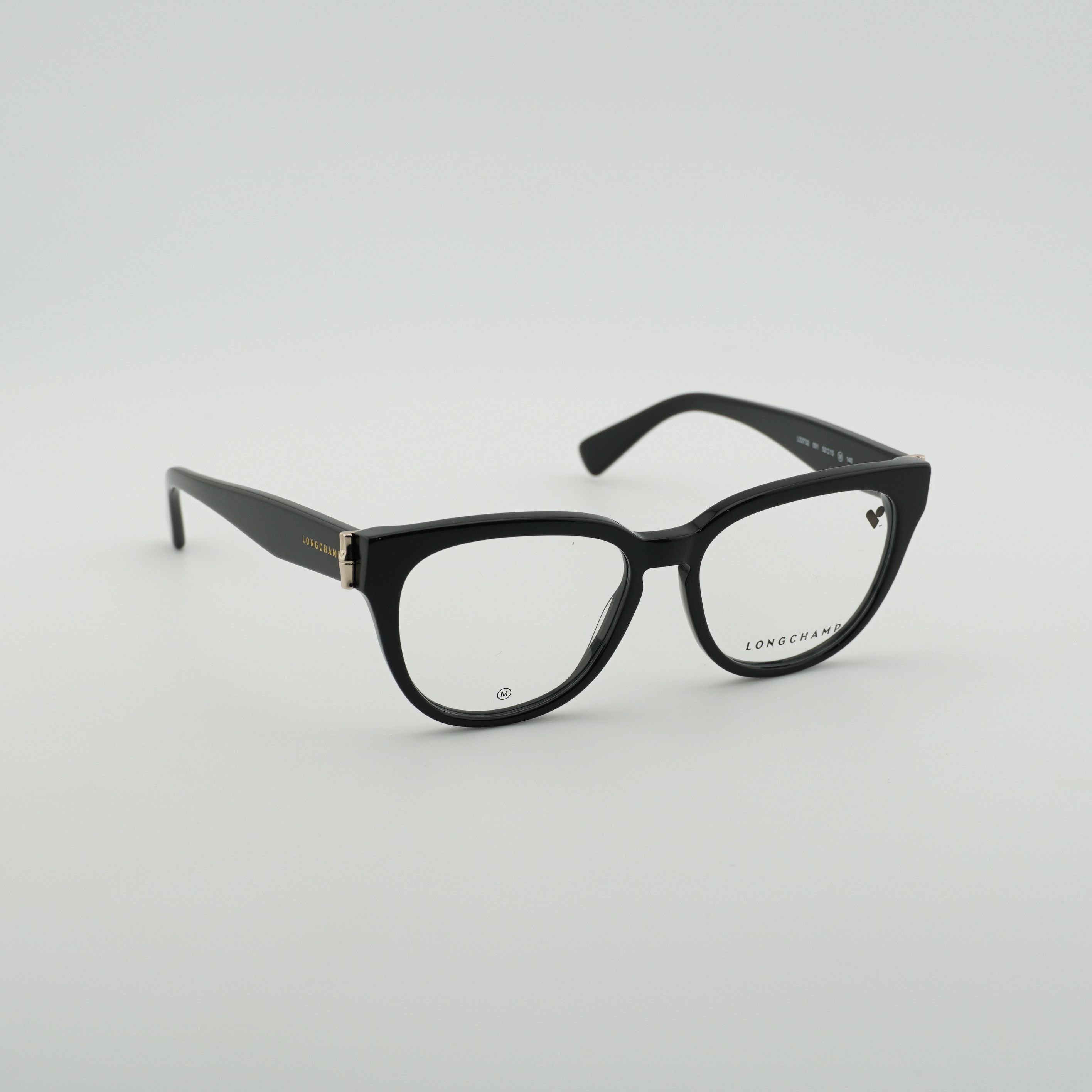 Longchamp Longchamp LO2732 001 Eyeglasses Black 52mm Square Frame Size ONE SIZE - 7 Thumbnail