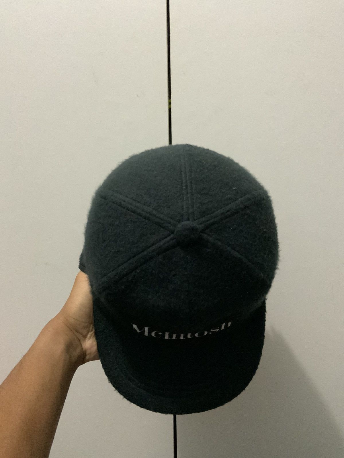If Six Was Nine McIntosh Spellout Mohair Fur Ski Hat Size ONE SIZE - 6 Thumbnail
