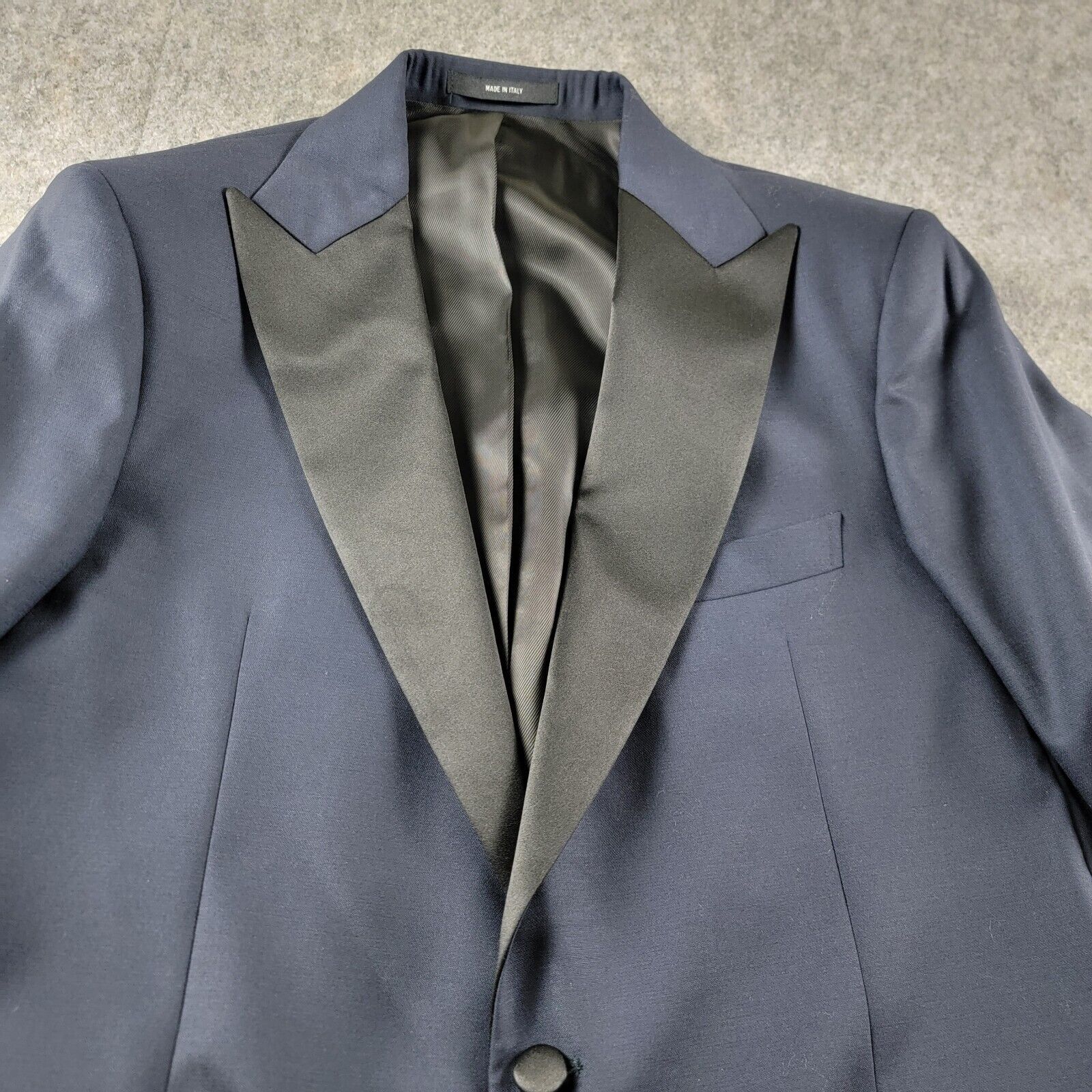 Todd Snyder Todd Snyder Italian Peak Lapel Wool Tuxedo Suit Blazer Size 46R - 10 Thumbnail