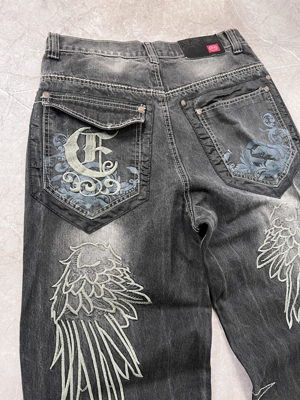 Ecko Unltd. Ecko unlimited cargo skater sk8 rare pants jeans y2k Size US 34 / EU 50 - 7 Thumbnail