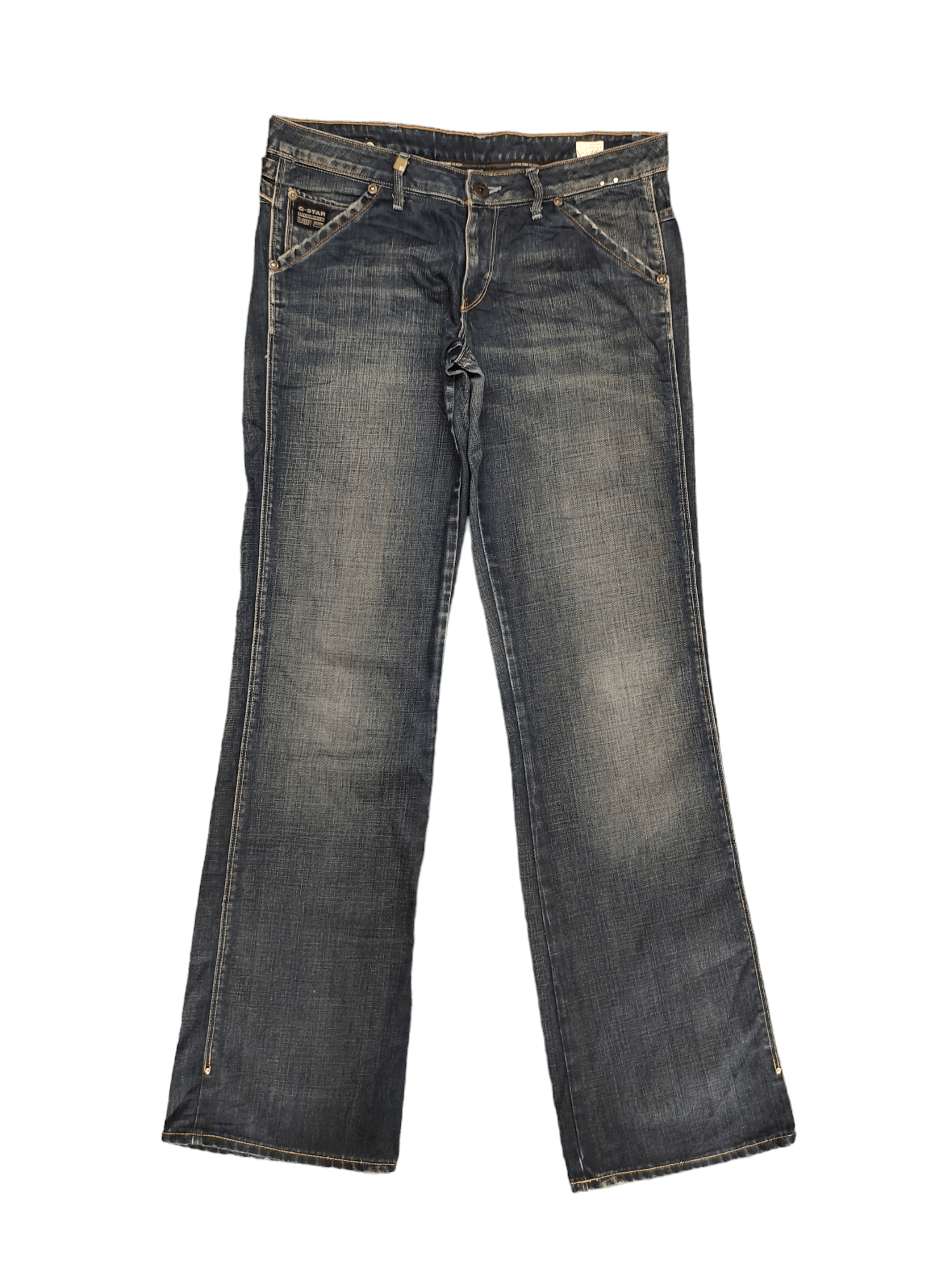 G-Star Flare Jeans G-Star Raw Low Rise Denim Bootcut Y2k Size US 32 / EU 48 - 9 Thumbnail