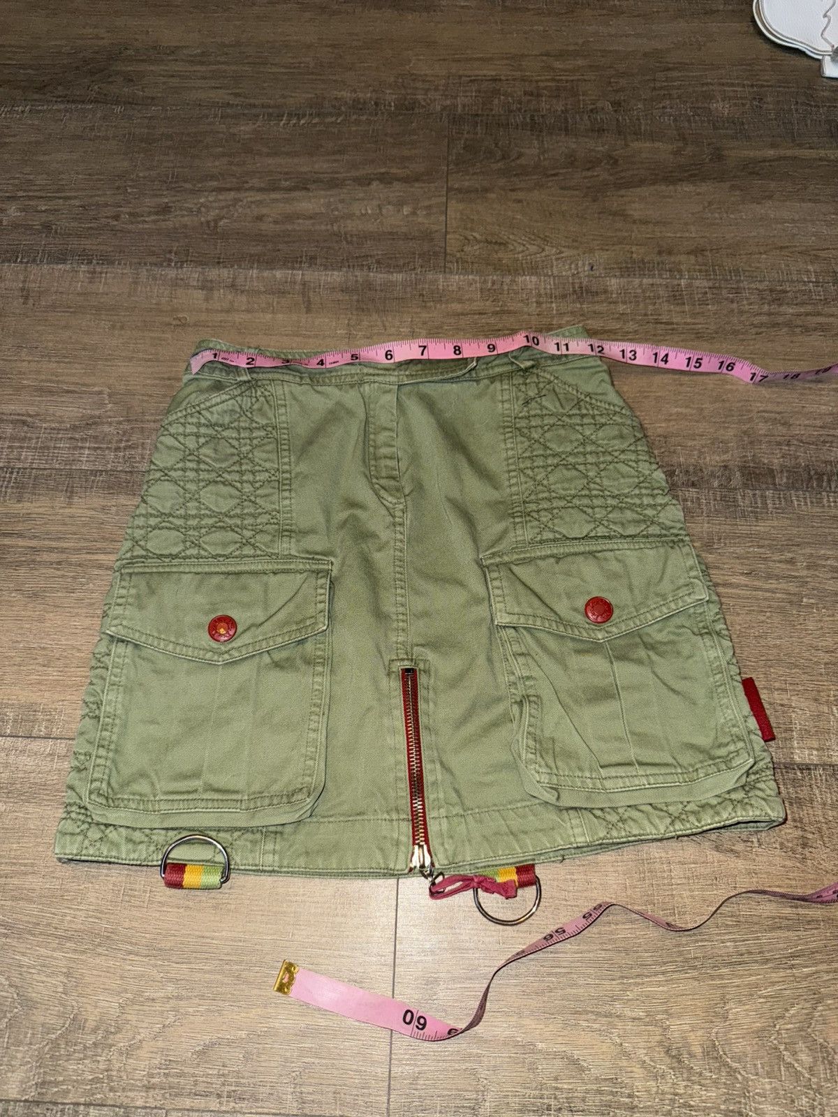 Designer × Dior × Vintage Christian Dior Rasta Mini skirt Size 26" / US 2 / IT 38 - 1 Thumbnail