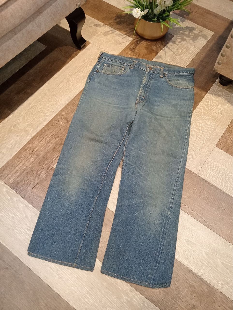 Levi's LEVI'S VINTAGE 517 TOP BUTTON #2 DENIM PANTS Size US 36 / EU 52 - 2 Thumbnail